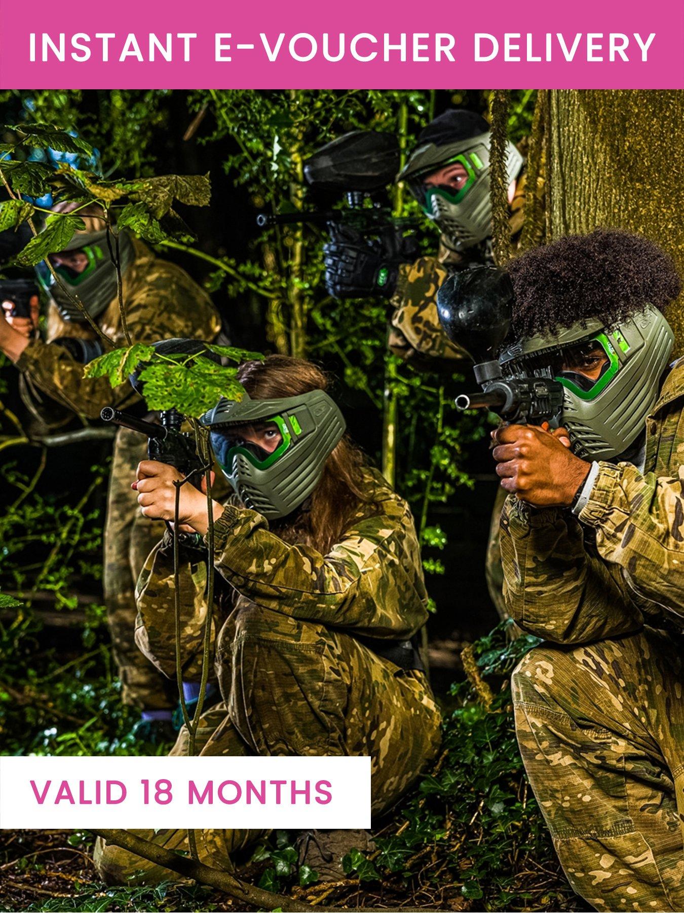 Image 1 of 3 of Activity Superstore Forest Paintball for Four with 100 Paintballs