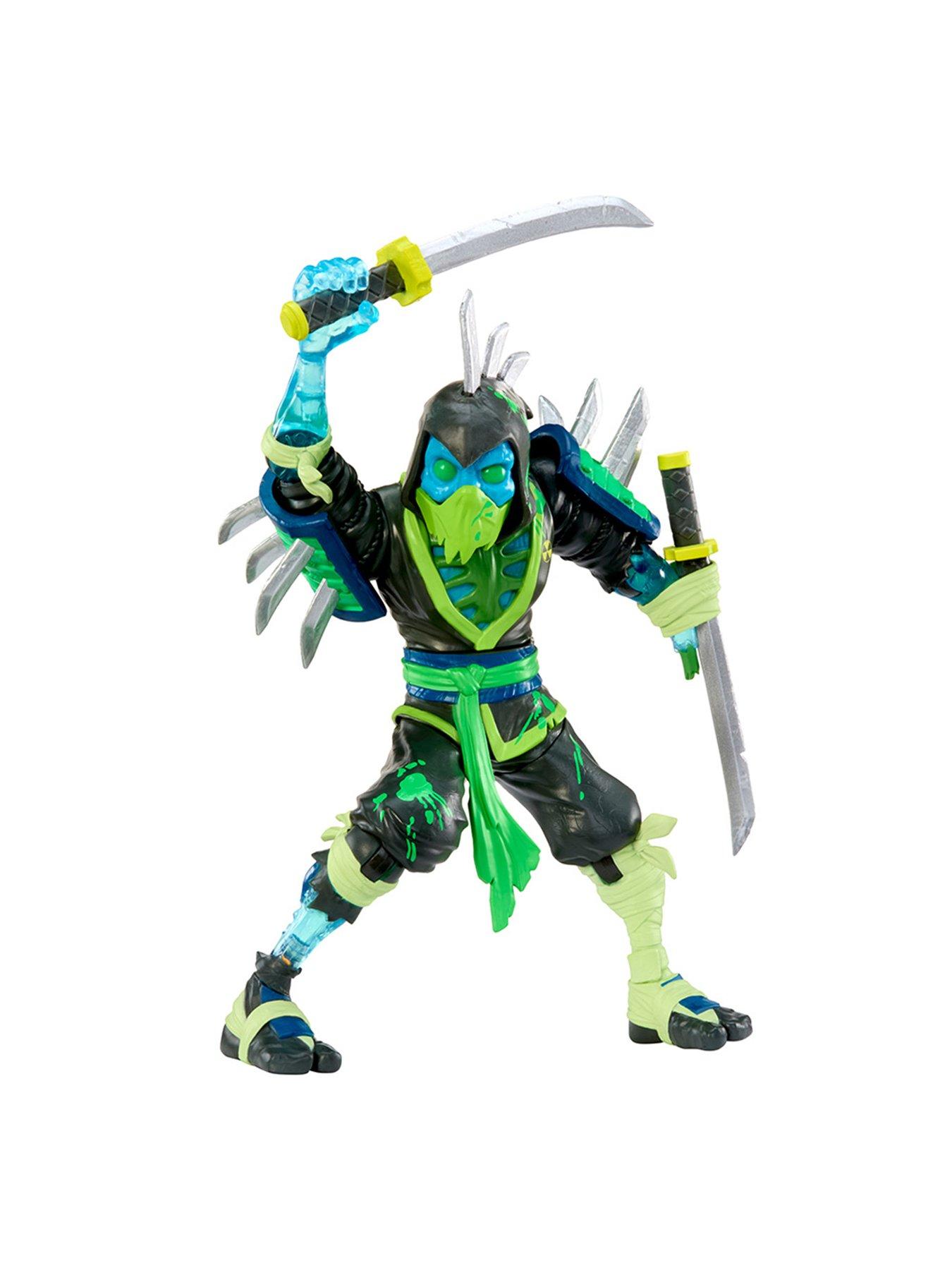 Image 2 of 8 of Ninjombie Ninjombie Action Figure - Sword Lord, Ninja Zombie with Slime