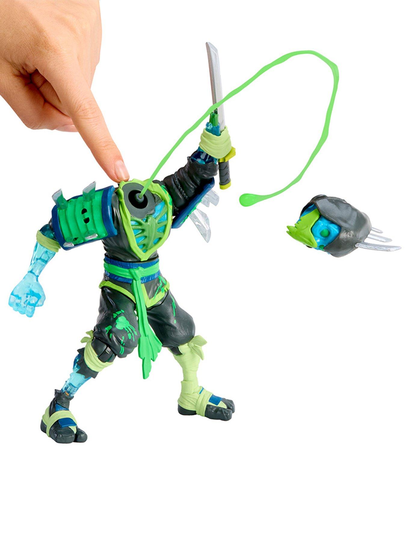 Image 5 of 8 of Ninjombie Ninjombie Action Figure - Sword Lord, Ninja Zombie with Slime