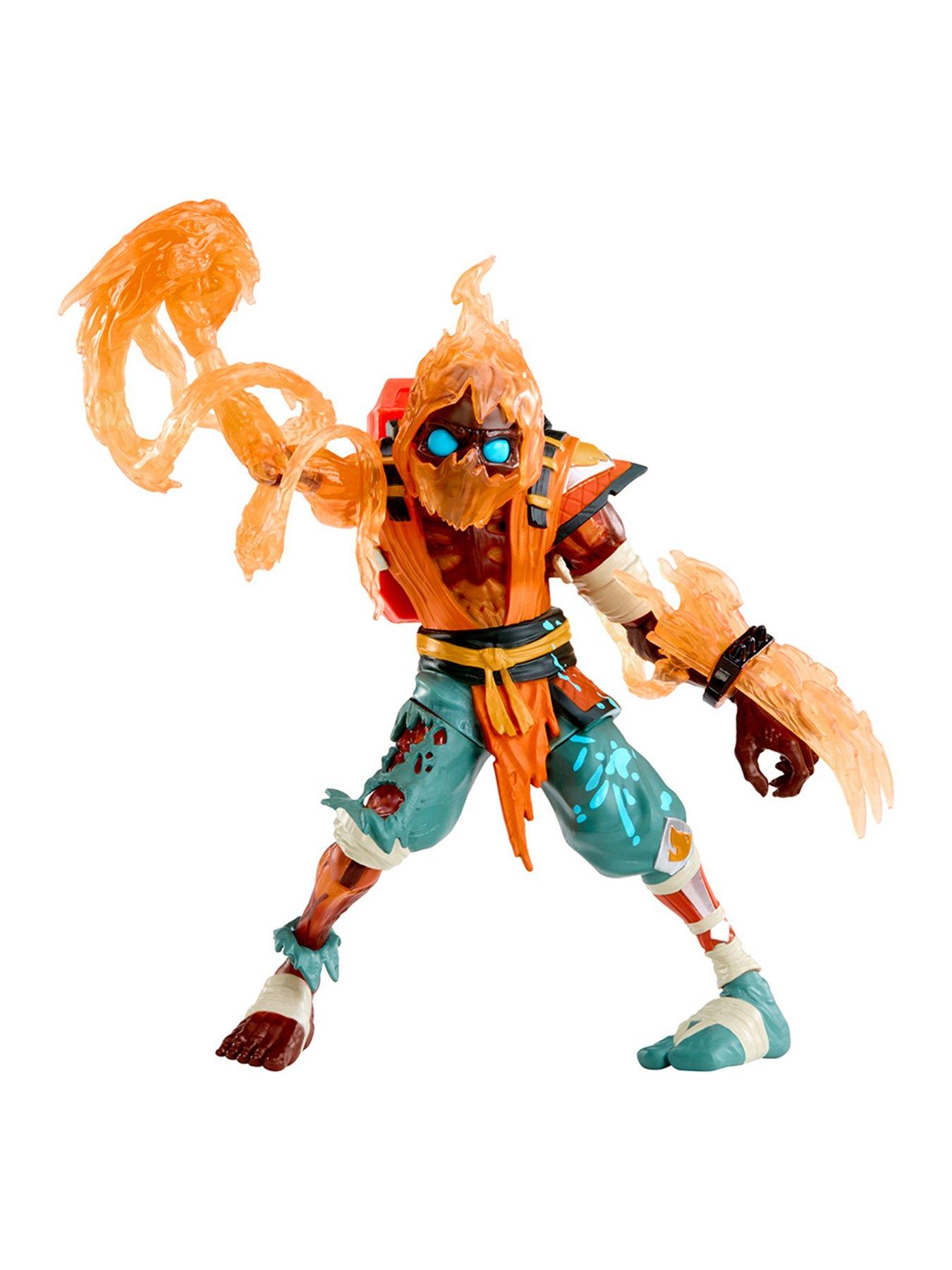 Image 2 of 8 of Ninjombie Ninjombie Action Figure - Scorchstrike, Ninja Zombie with Slime