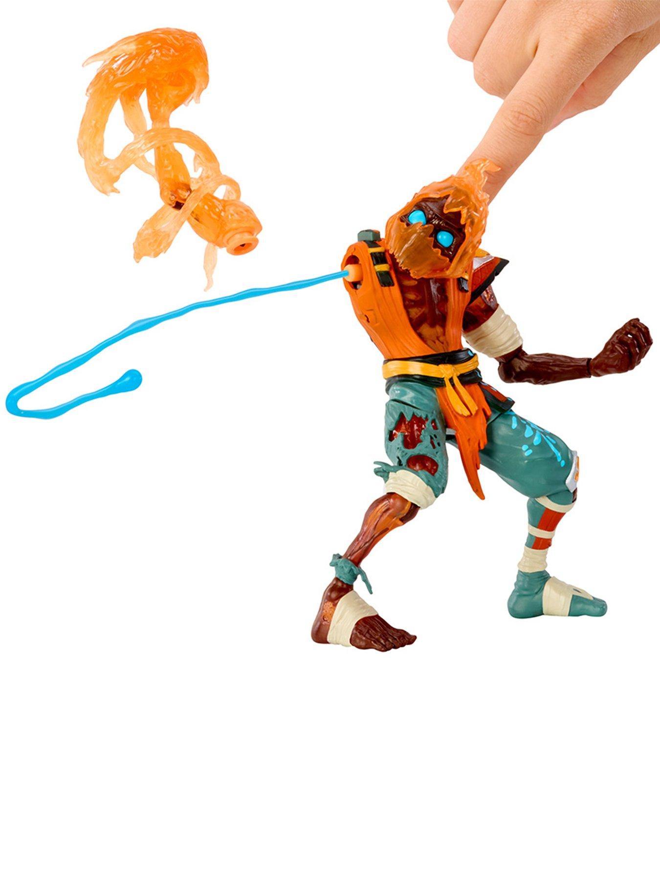 Image 5 of 8 of Ninjombie Ninjombie Action Figure - Scorchstrike, Ninja Zombie with Slime