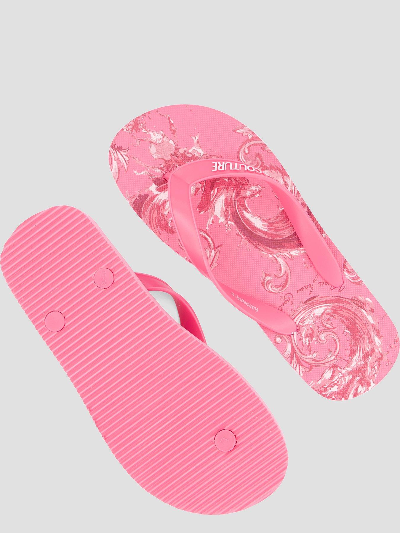 versace-jeans-couture-printed-flipflop-pinkdetail