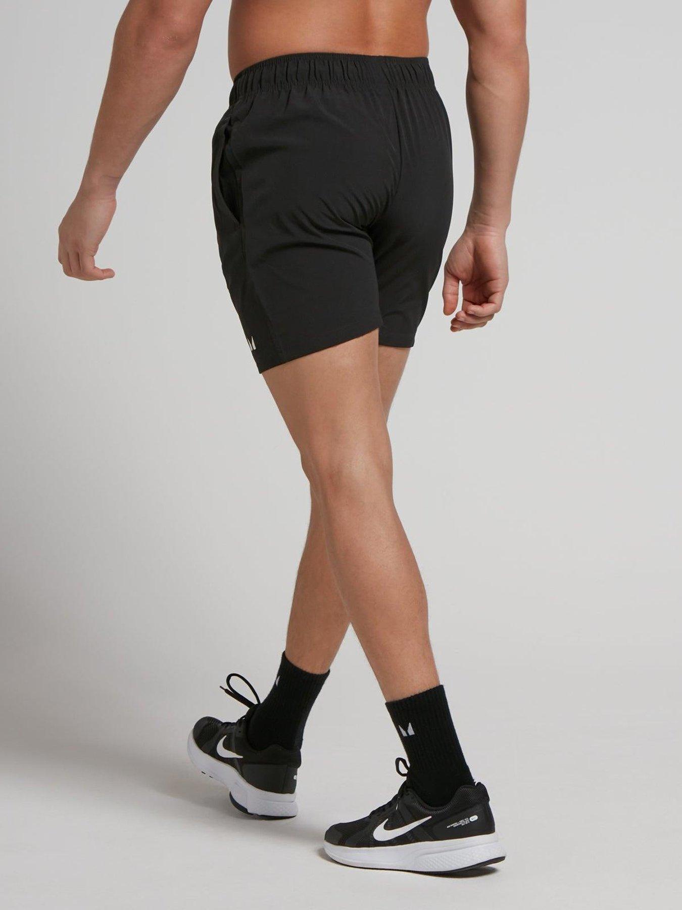 myprotein-mens-training-lightweight-7-inch-shorts-blackstillFront