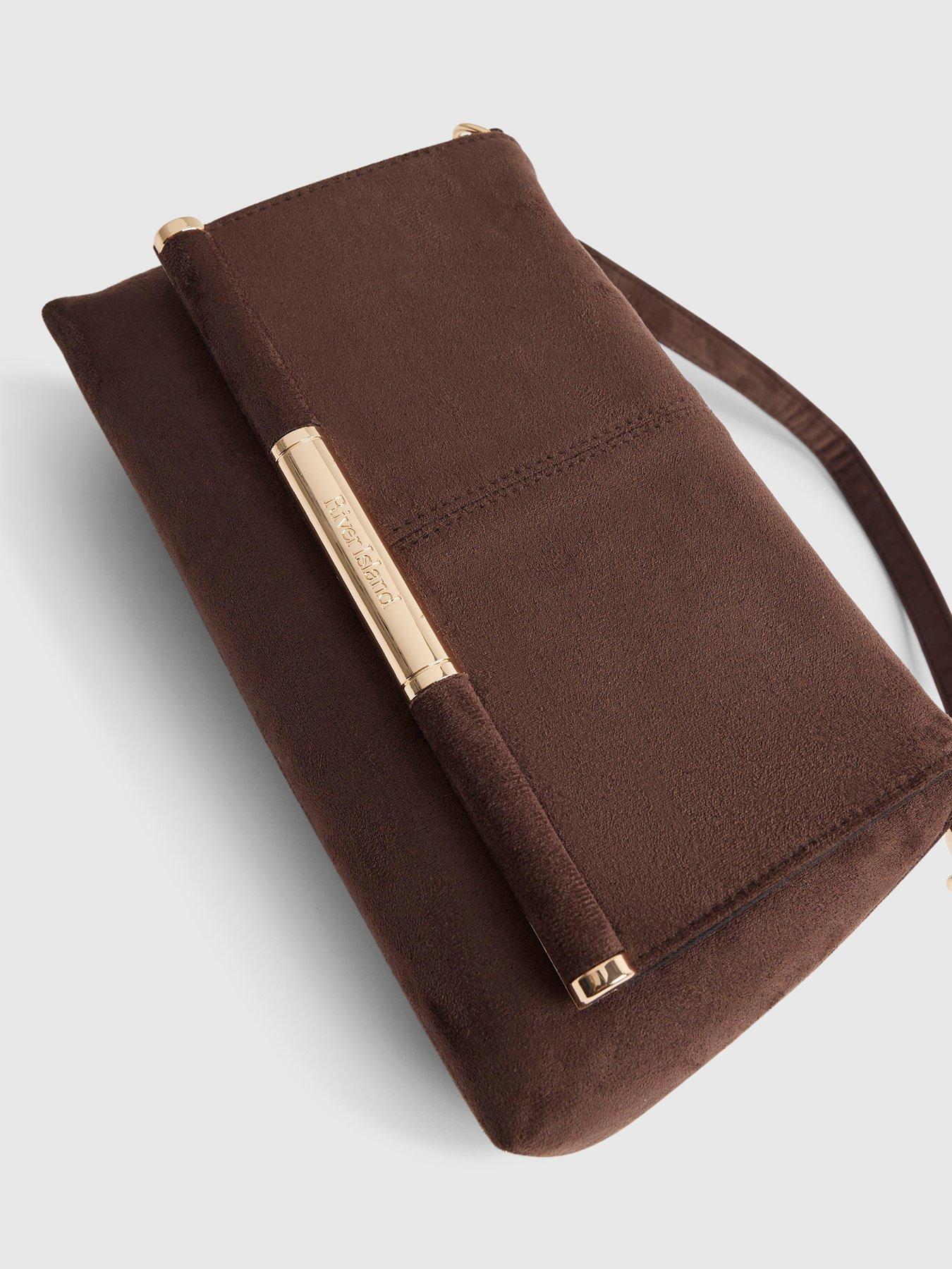river-island-suedette-bar-front-clutch-bag-browndetail