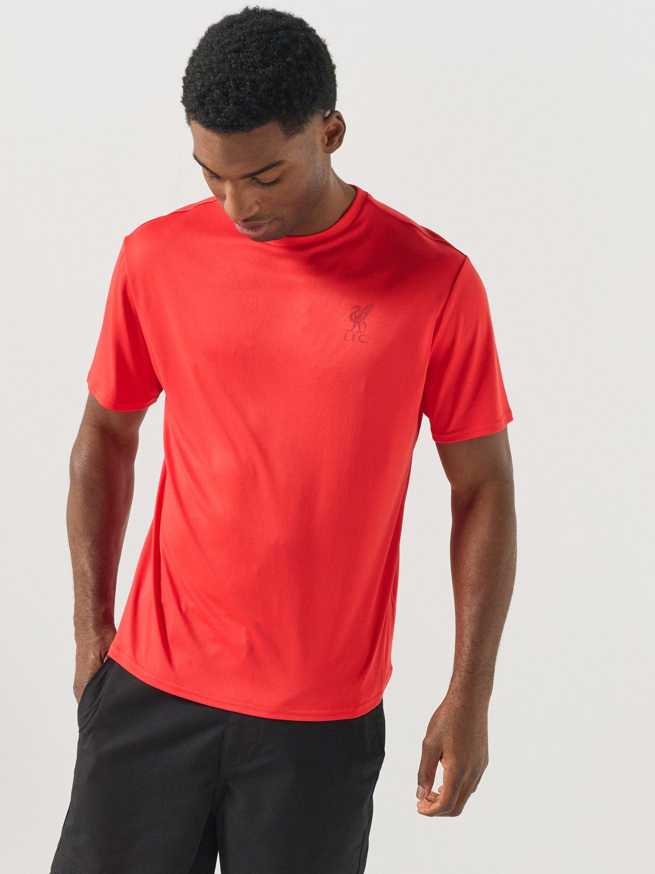 Image 1 of 6 of Liverpool FC Mens Lfc Red Poly Tee - Red