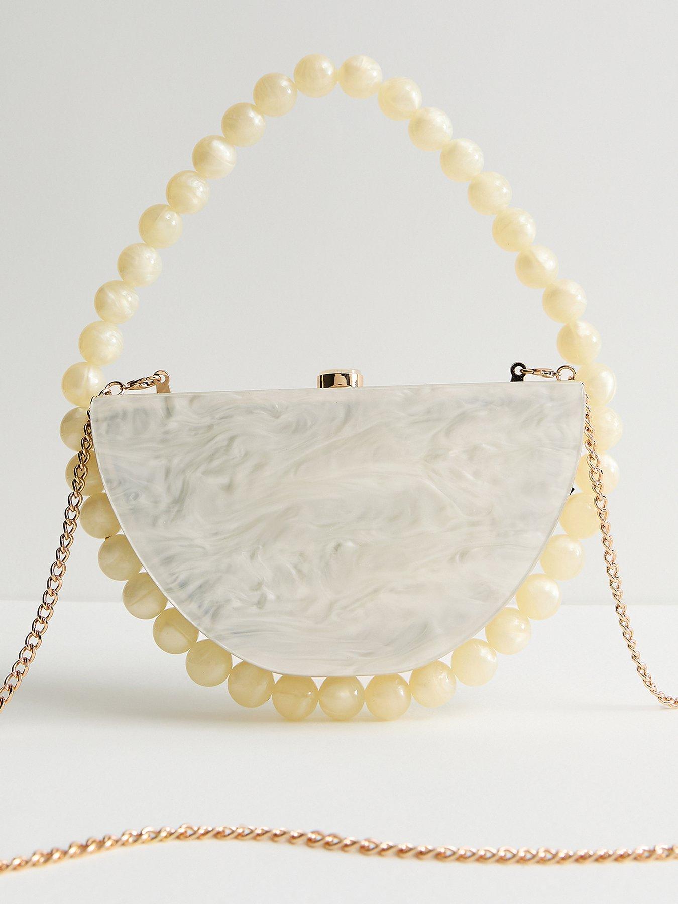 new-look-cream-pearl-effect-box-clutchfront