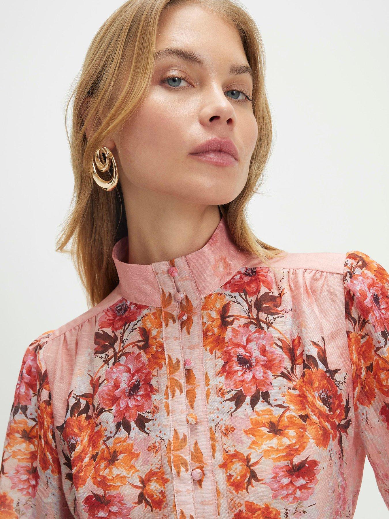 river-island-printed-co-ord-blouse-pinkoutfit
