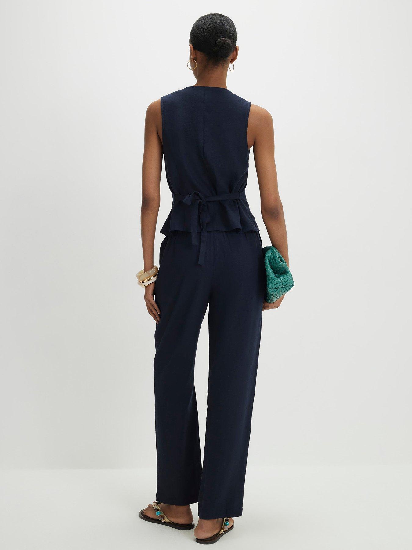 river-island-linen-tapered-trousers-bluestillFront