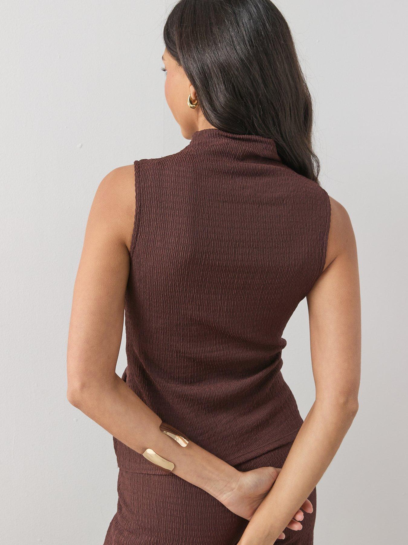 the-very-collection-ruched-textured-co-ord-topstillFront
