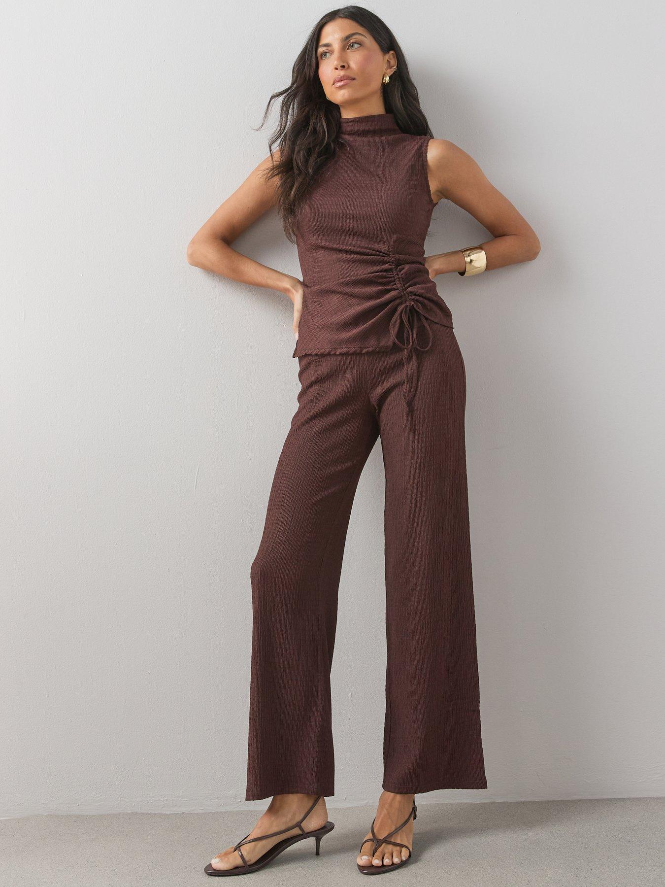 The Very Collection Textured Co-ord Trouser