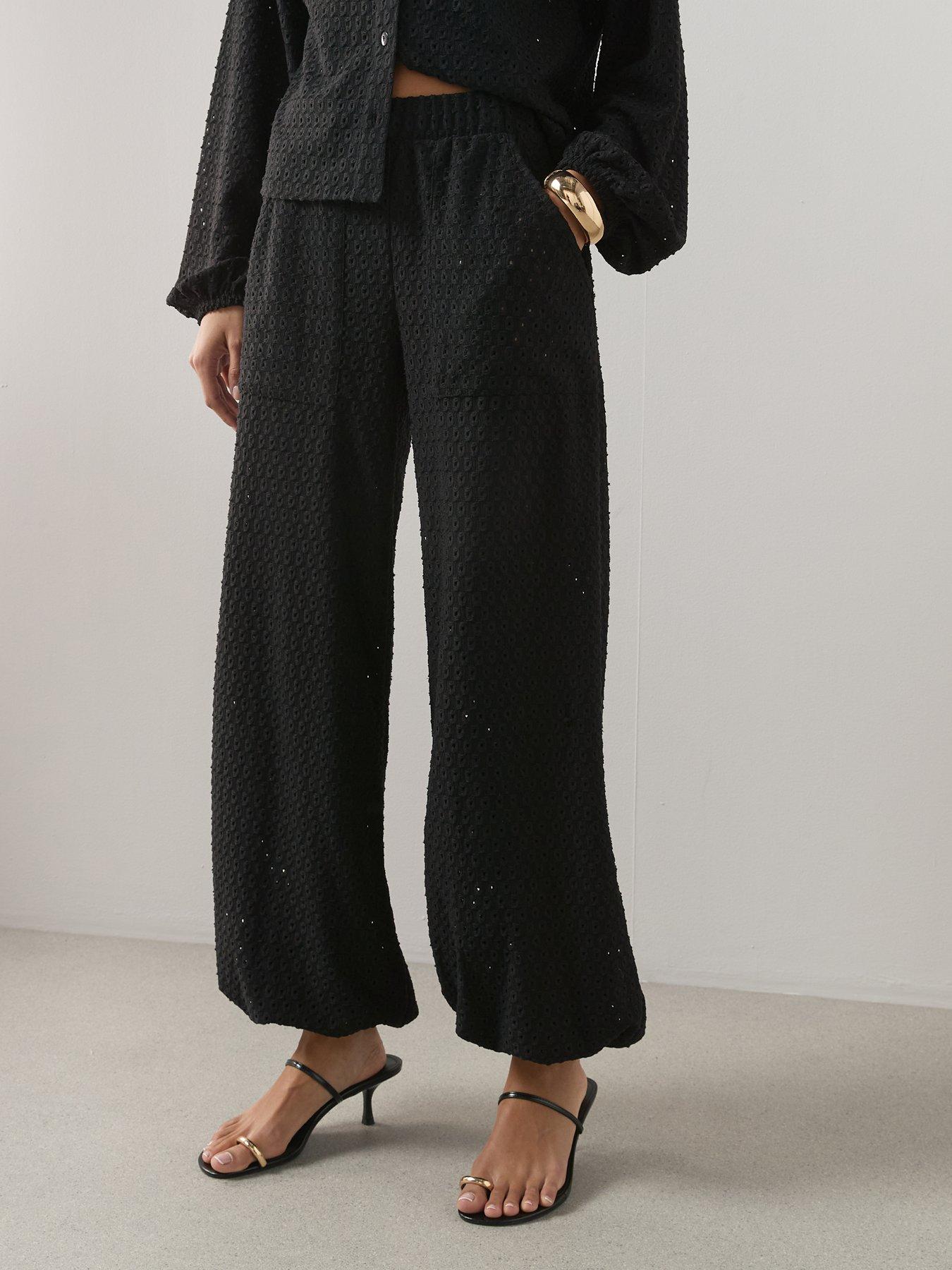 the-very-collection-crochet-cuffed-trouser-co-ord-blackoutfit