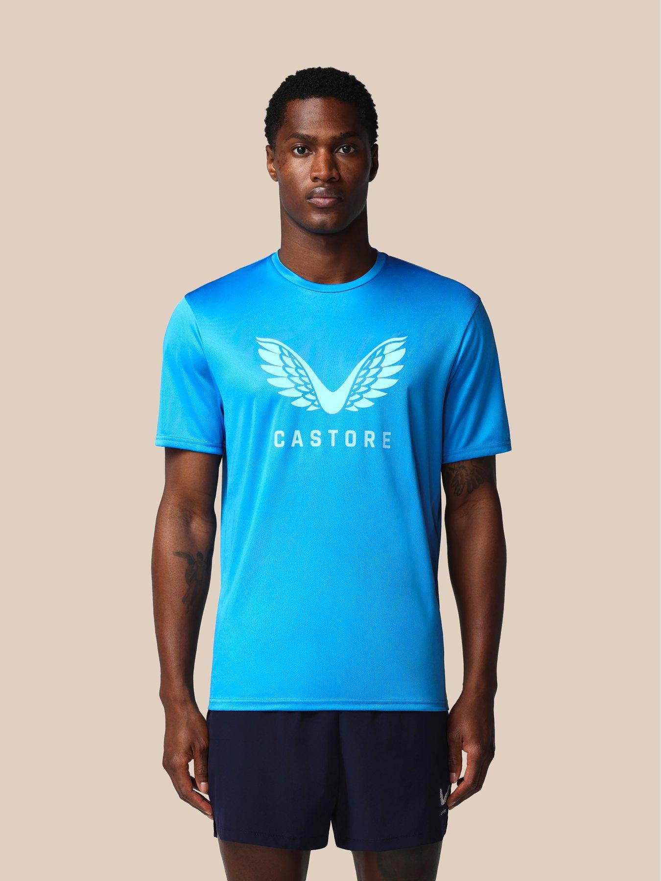 Castore Mens Training Graphic T-Shirt - Blue
