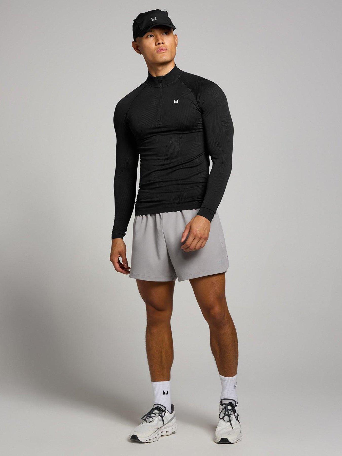 myprotein-mens-training-pillar-graphic-seamless-14-zip-blackback