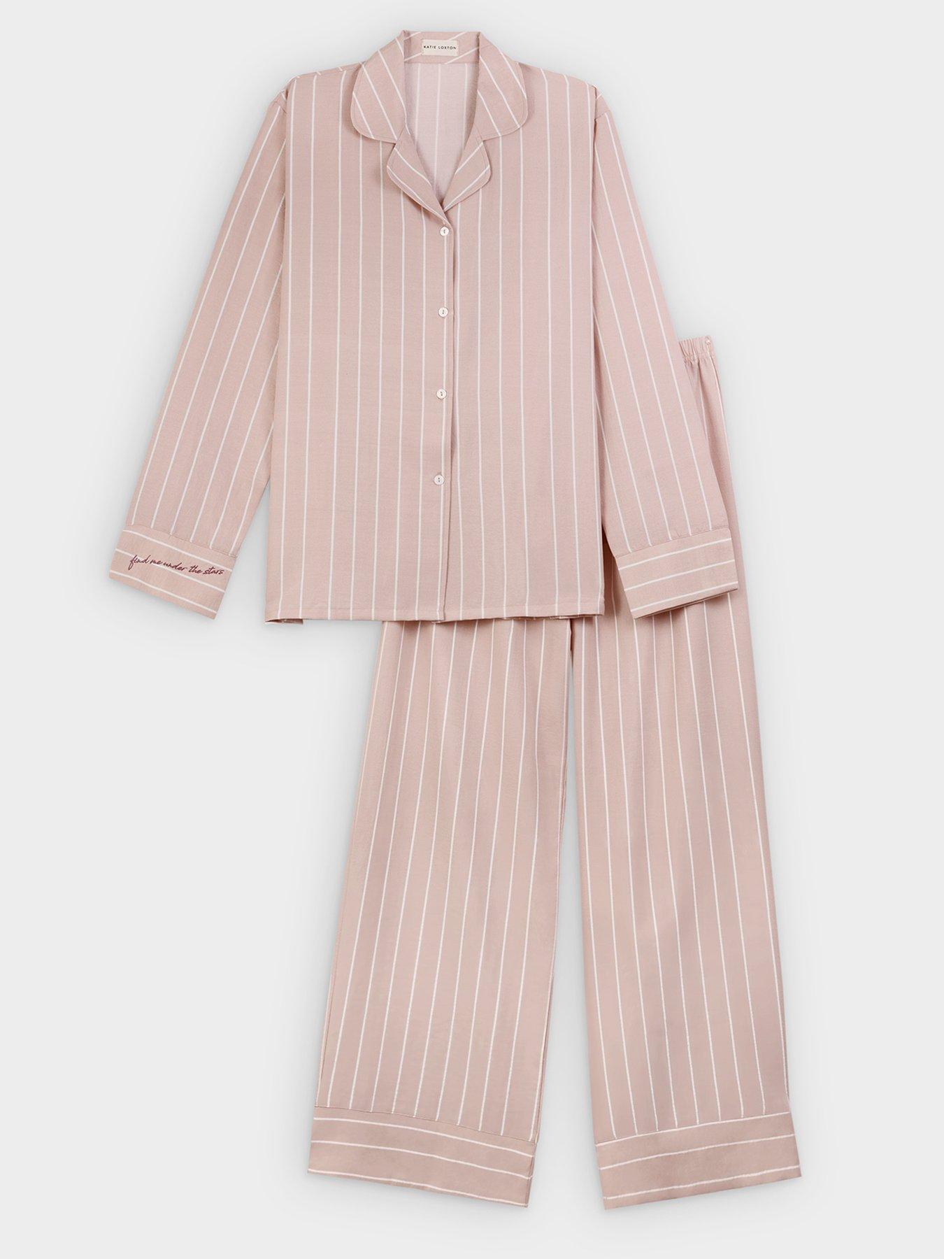 katie-loxton-gift-boxed-pyjama-set-pink-white-stripe-printback