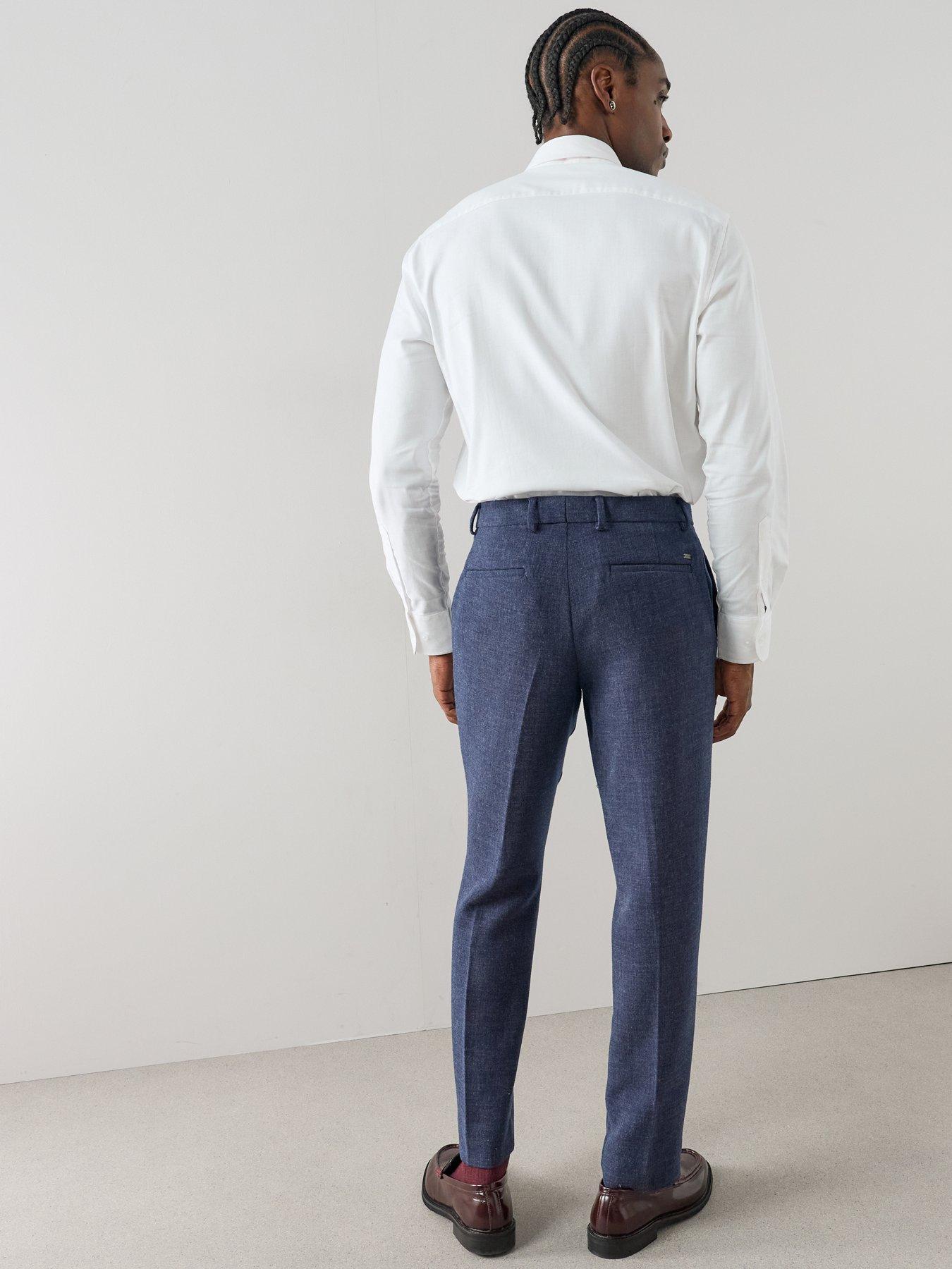 Image 6 of 7 of The Very Collection Long Sleeve Premium Formal Shirt - White