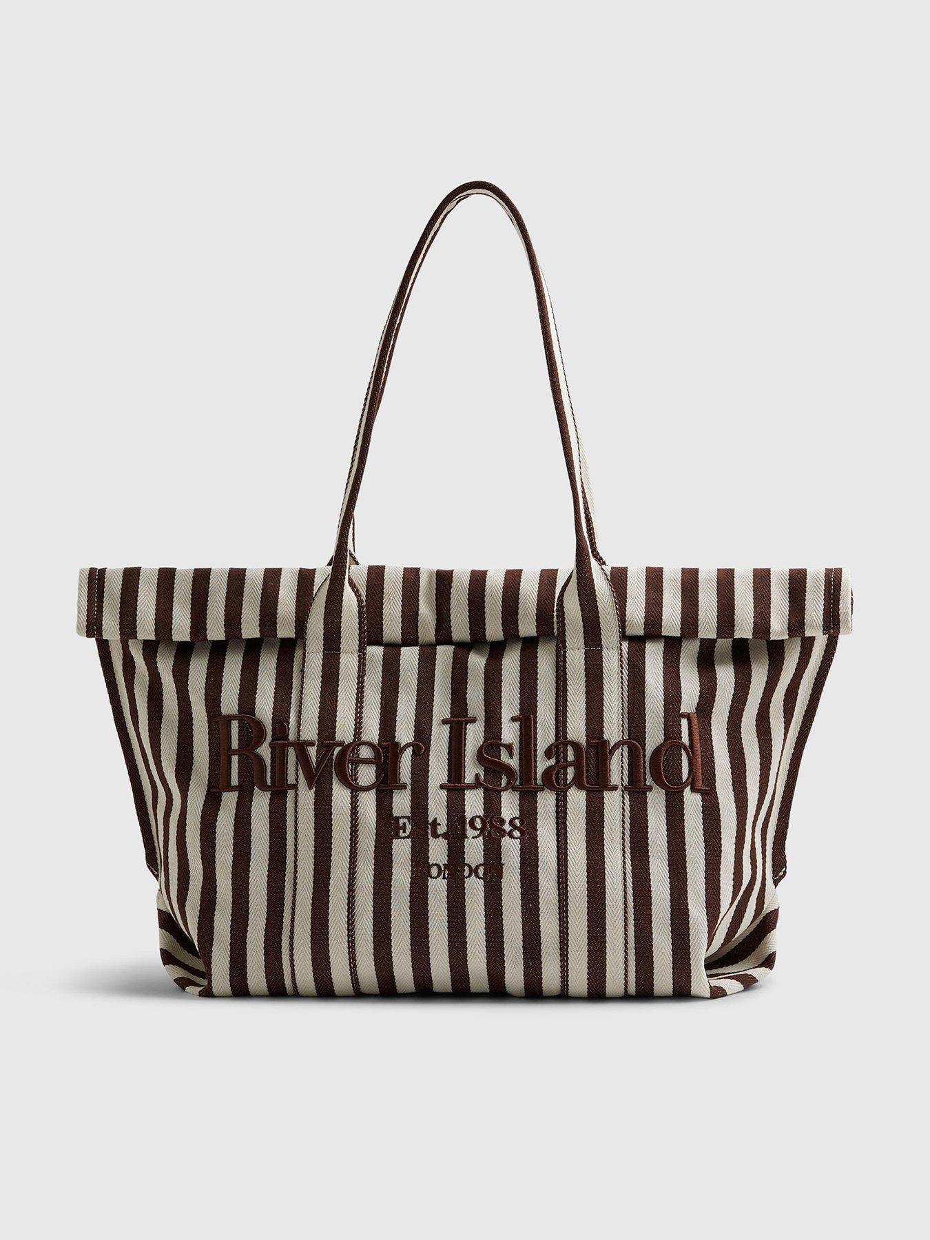 river-island-stripe-roll-top-bag-brownstillFront