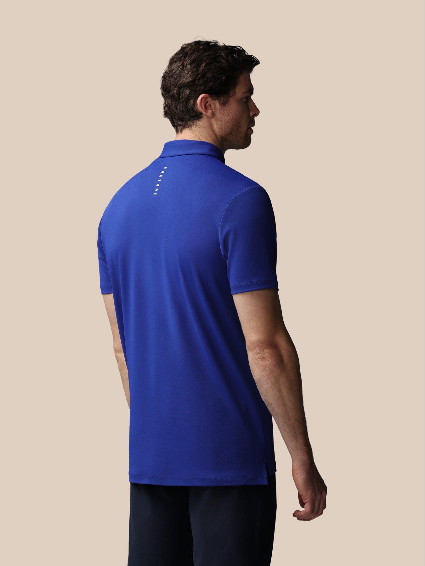 Image 2 of 7 of Castore Mens Golf Essential Polo - Dark Blue