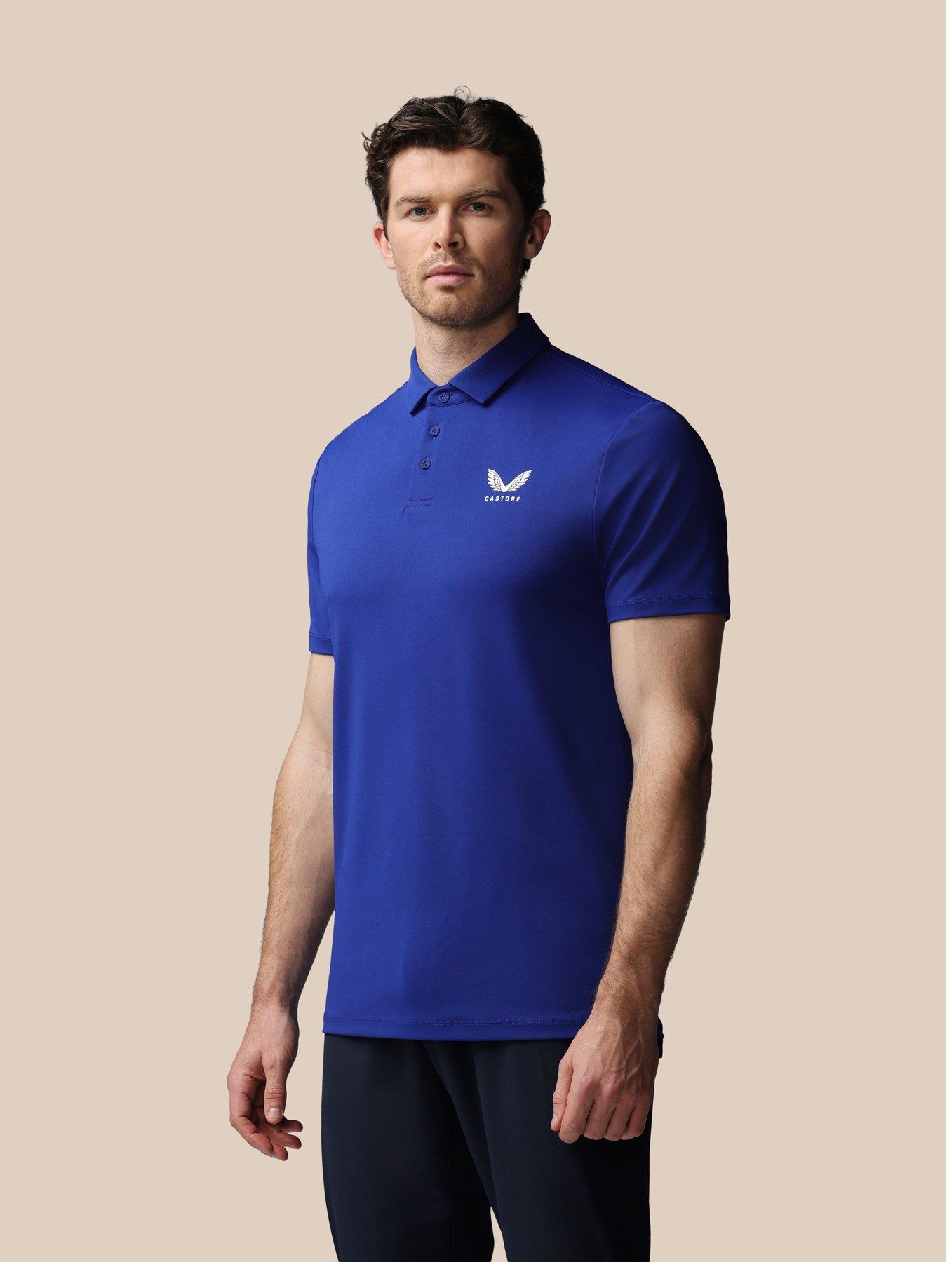Image 3 of 7 of Castore Mens Golf Essential Polo - Dark Blue
