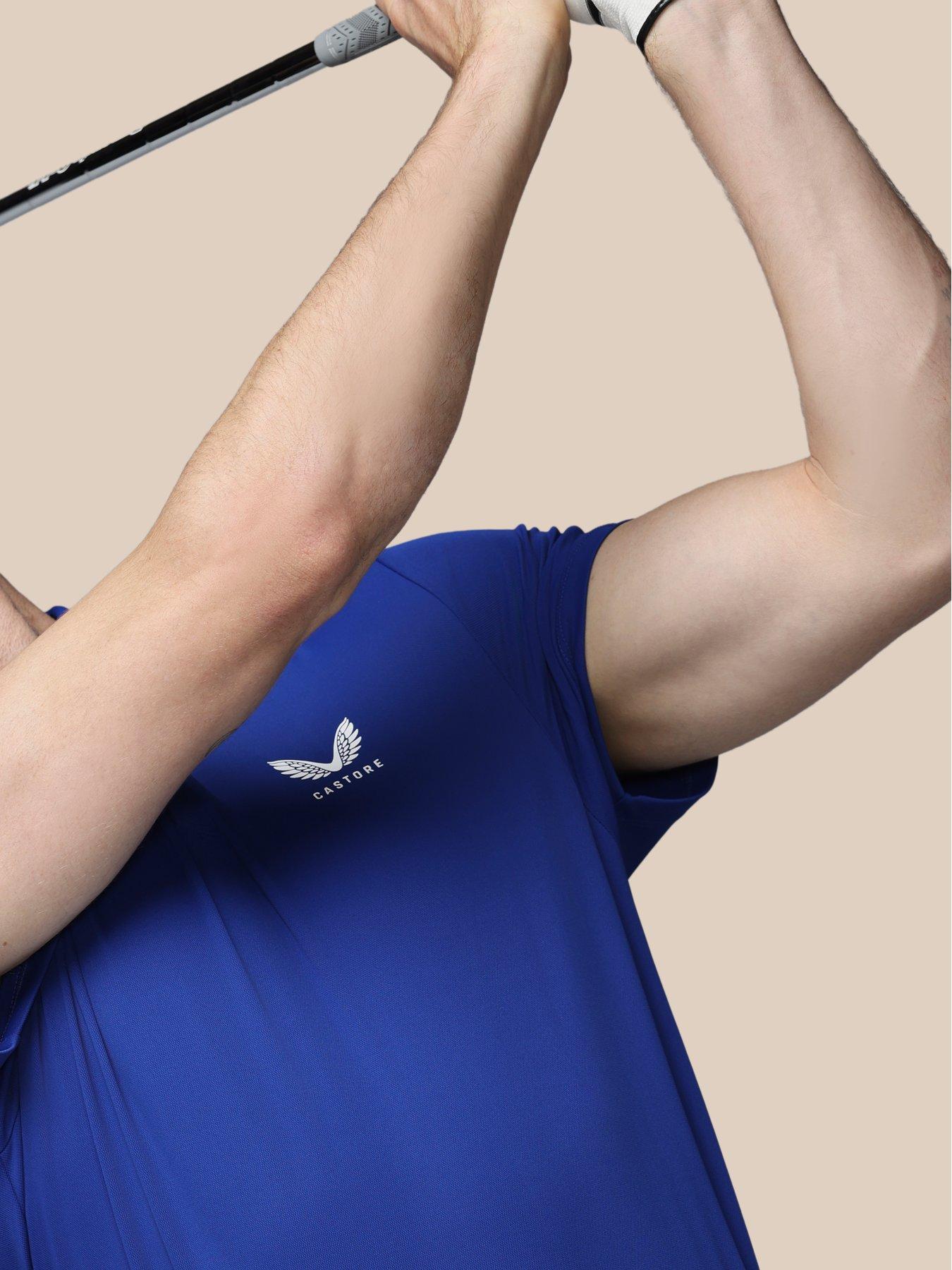 Image 7 of 7 of Castore Mens Golf Essential Polo - Dark Blue