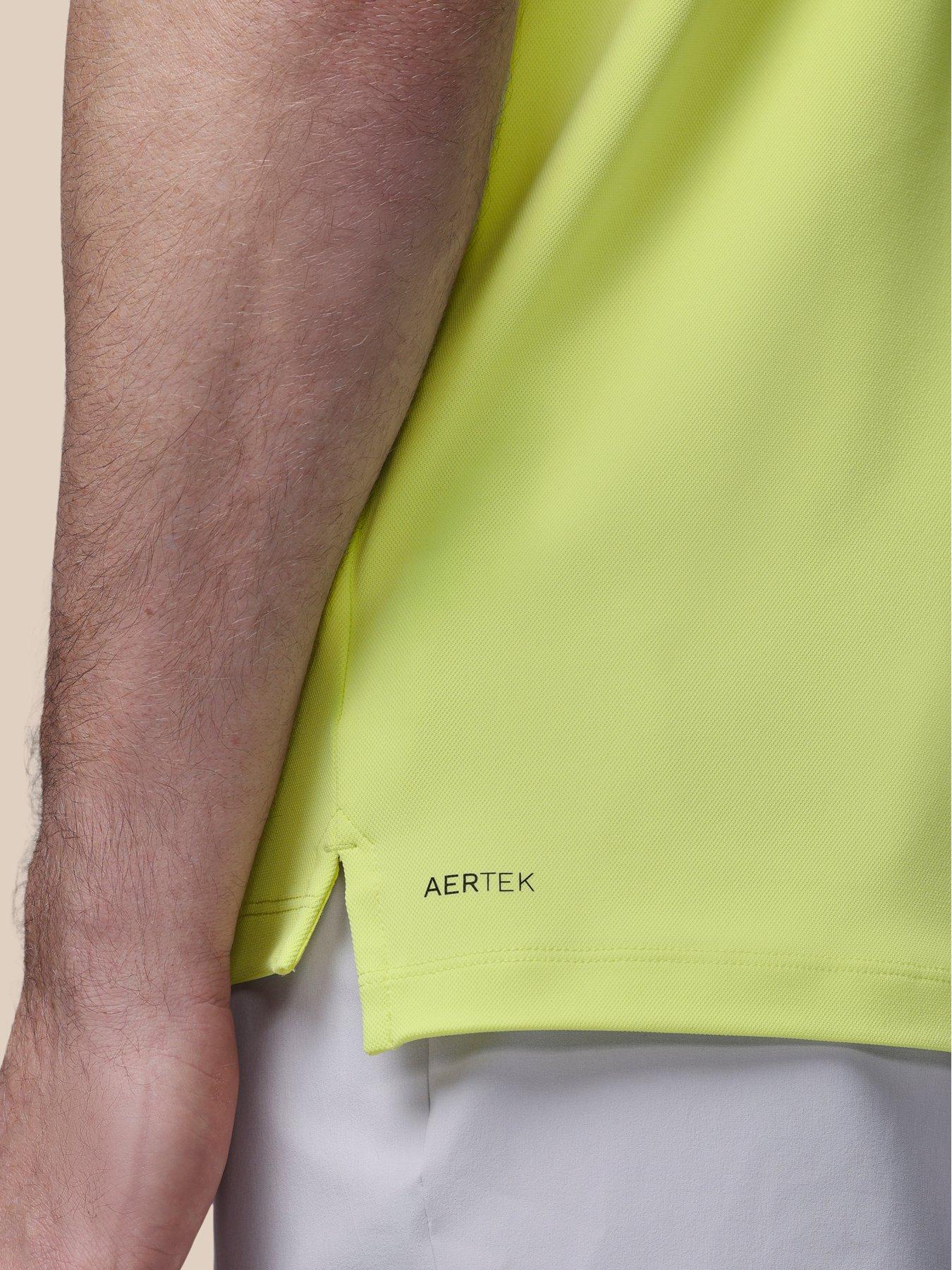 Image 6 of 7 of Castore Mens Golf Essential Polo - White