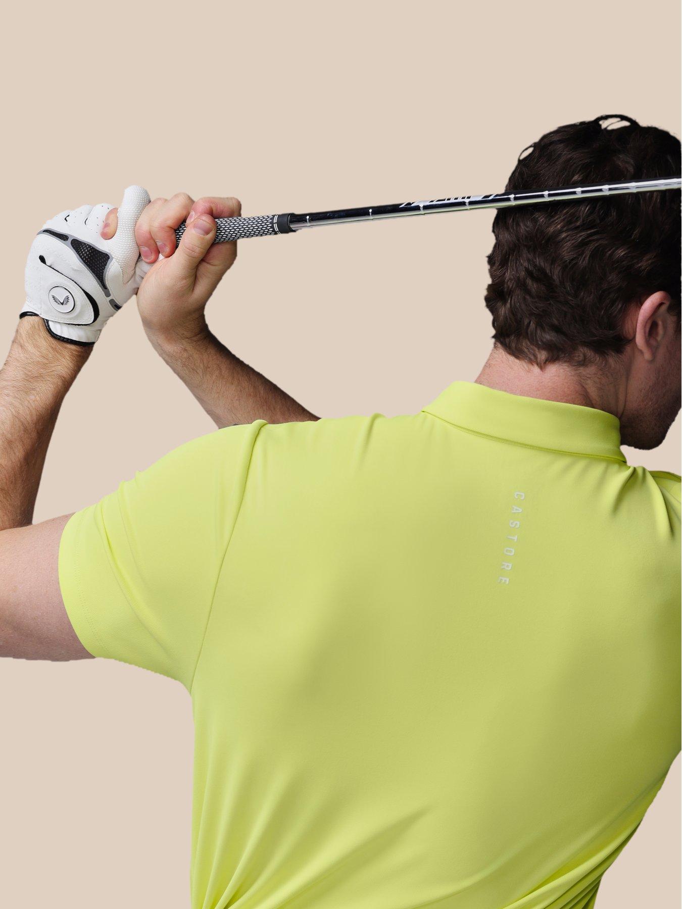 Image 7 of 7 of Castore Mens Golf Essential Polo - White