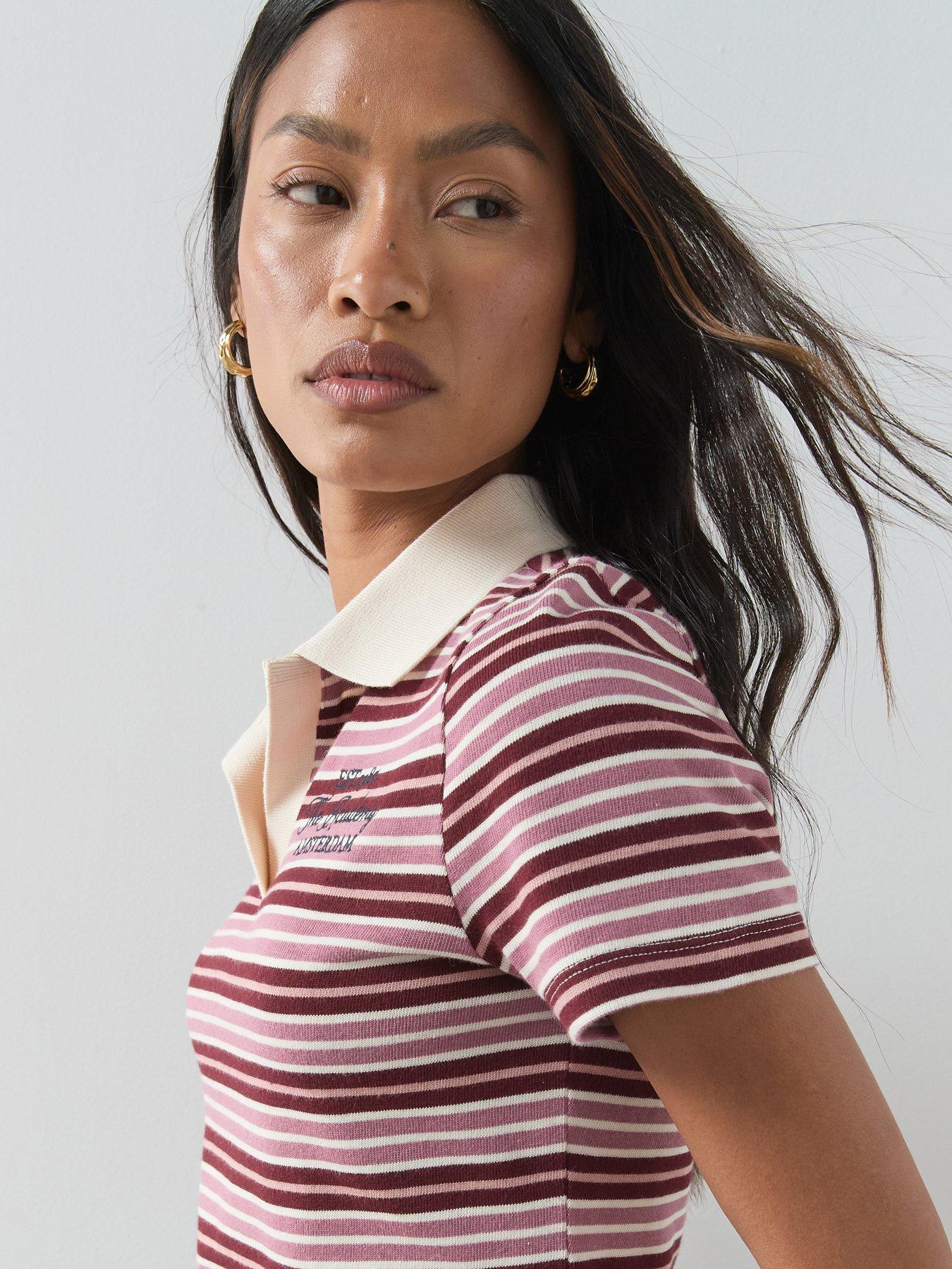 the-very-collection-short-sleeve-stripe-rugby-top-multioutfit