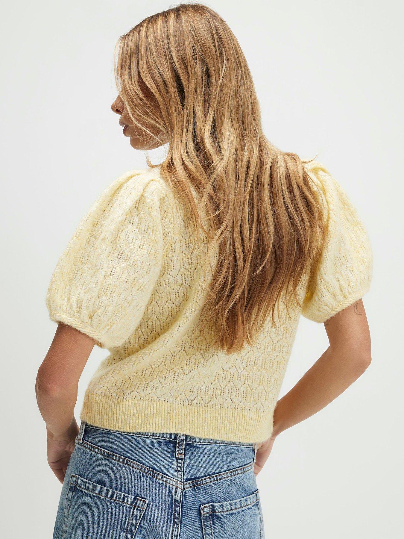 river-island-bubble-cardigan-yellowstillFront
