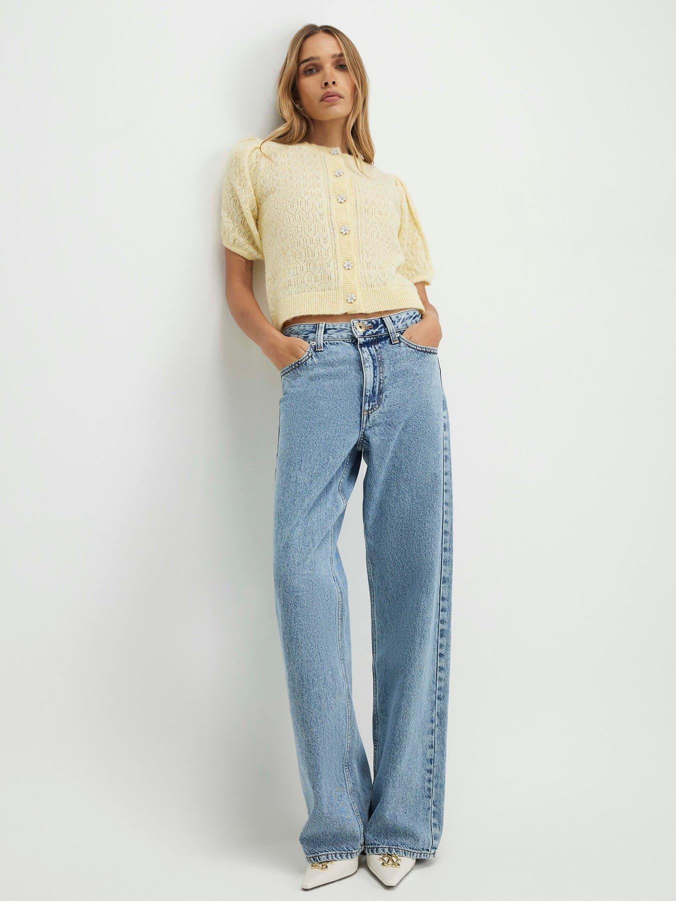river-island-bubble-cardigan-yellowback
