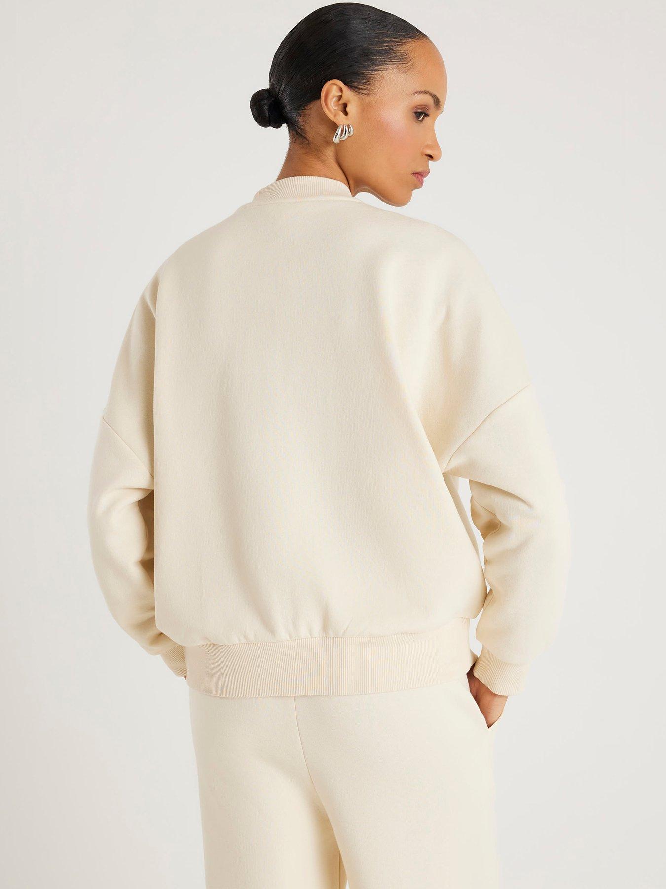 river-island-long-sleeve-zip-up-bomber-creamstillFront