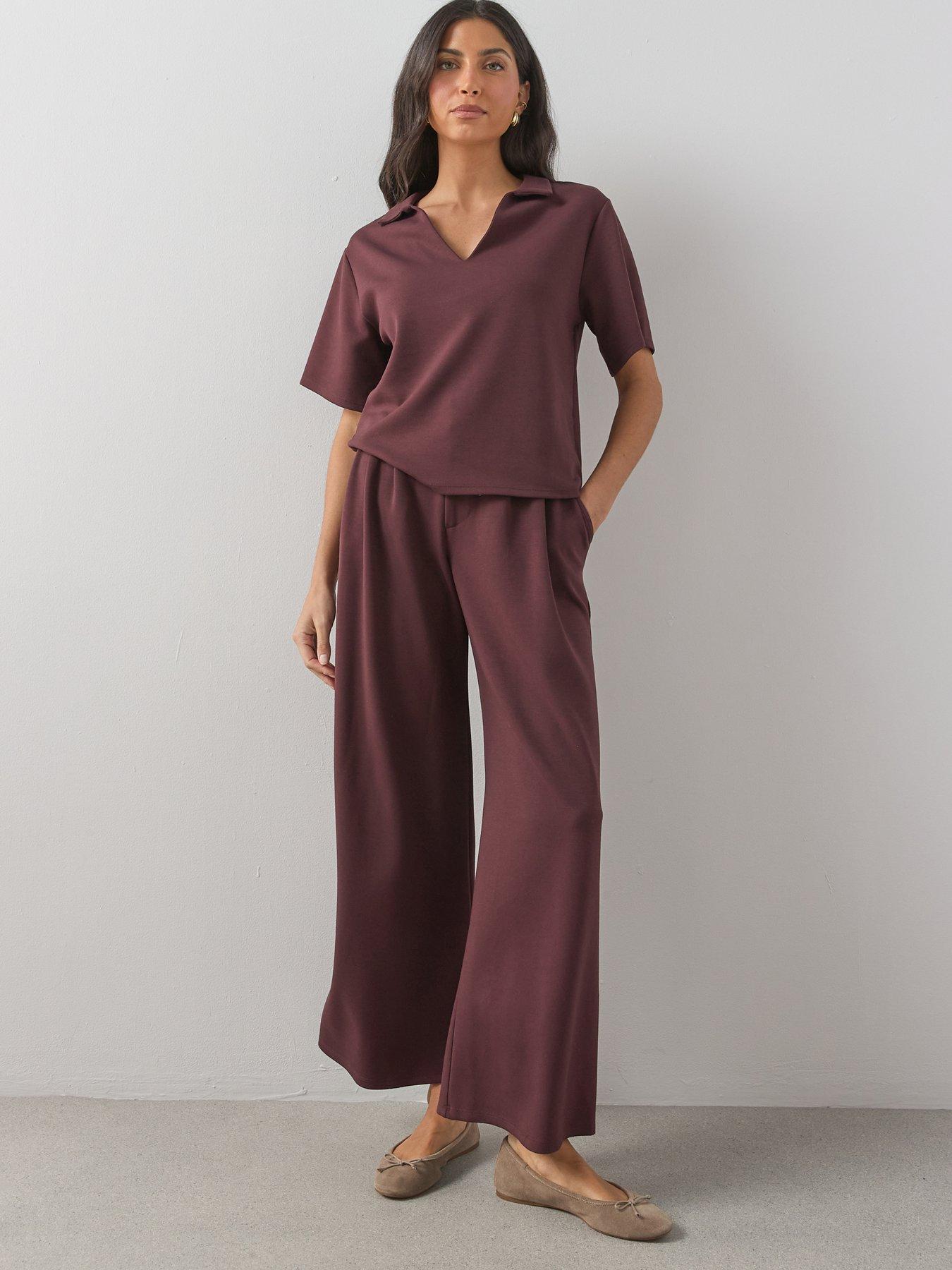 The Very Collection Soft Touch Smart Trouser Co-ord