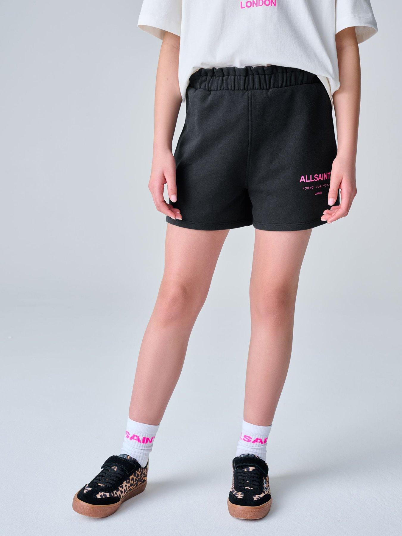 smallsaints-older-girls-underground-sweat-shorts-black