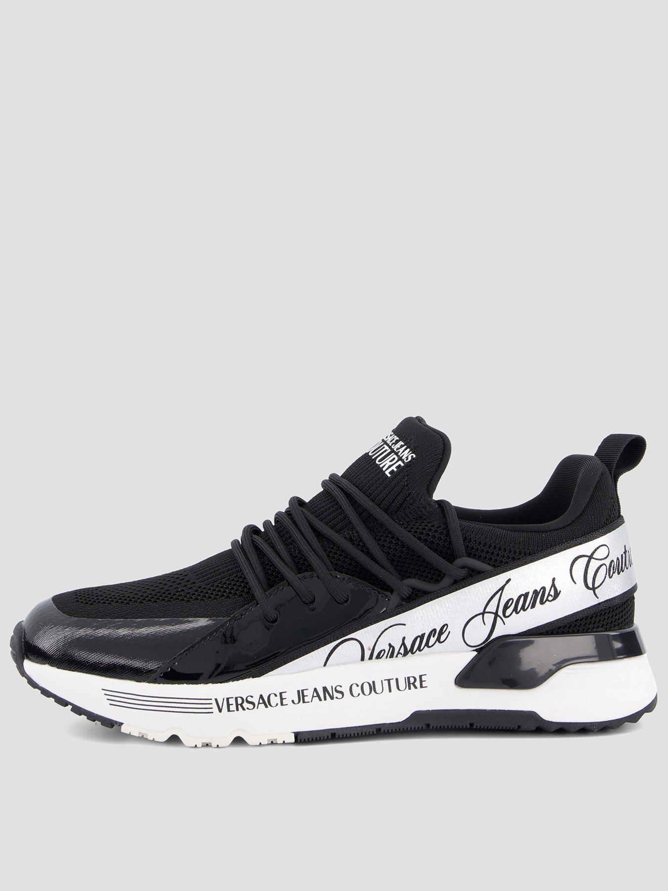 Versace Jeans Couture Knitted Mesh Runner
