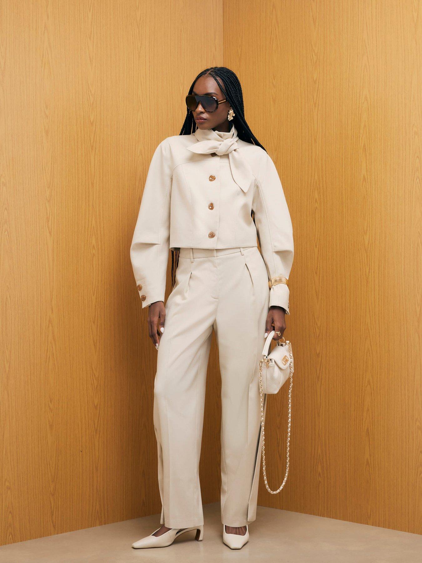 river-island-long-sleeve-herringbone-tie-neck-jacket-creamback
