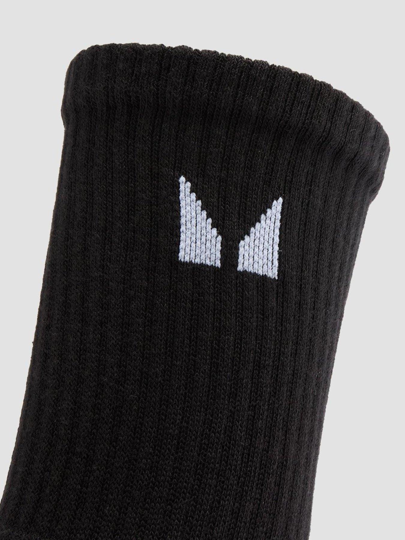 myprotein-unisex-crew-socks-3-pack-blackoutfit