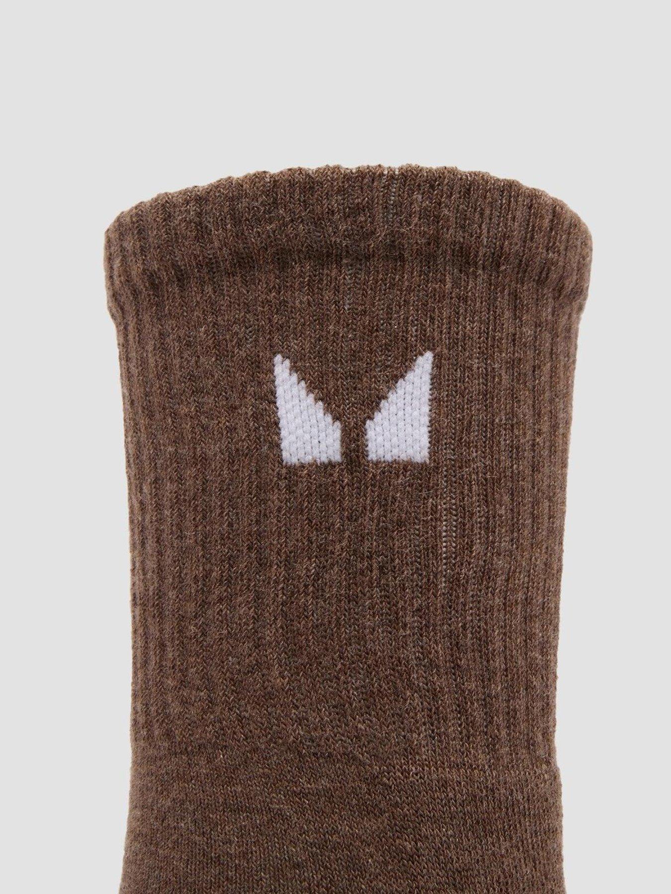 Image 3 of 3 of MyProtein Mp Unisex Crew Socks (3 Pack) - Neutrals