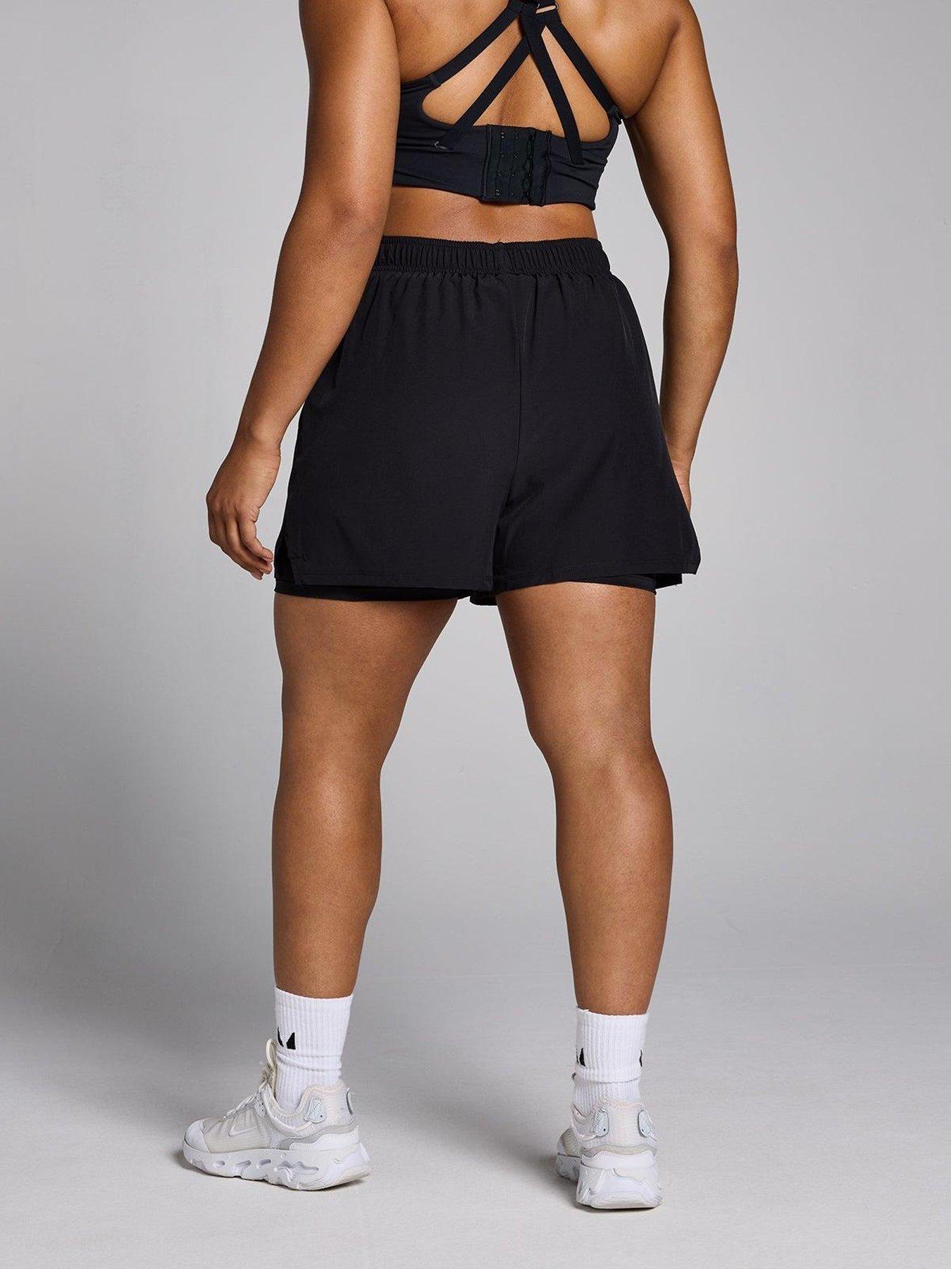 myprotein-womens-training-core-essentials-2-in-1-short-blackstillFront