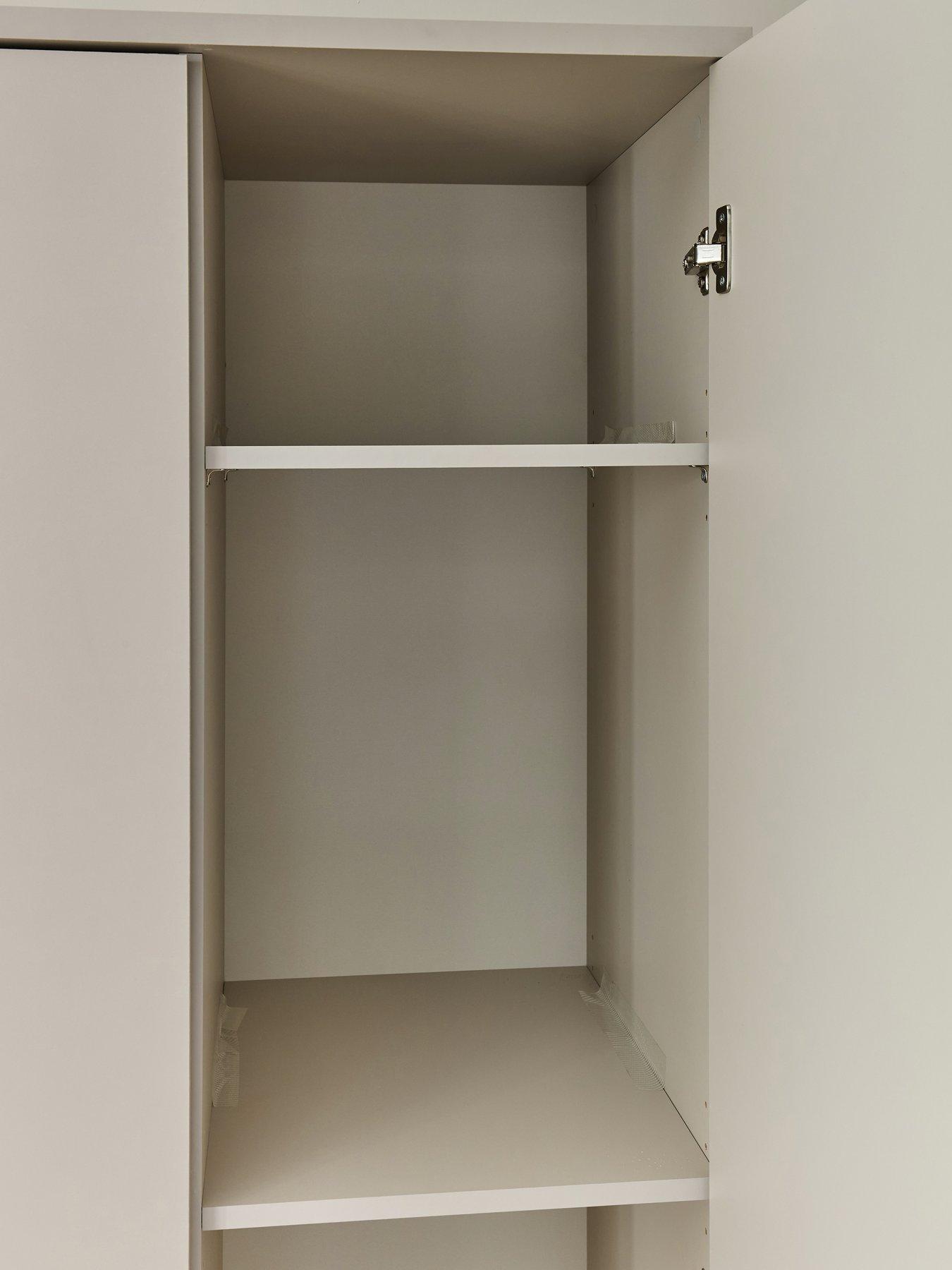 Image 6 of 7 of The Very Collection Murcia 3 Door Wardrobe - Oatmeal