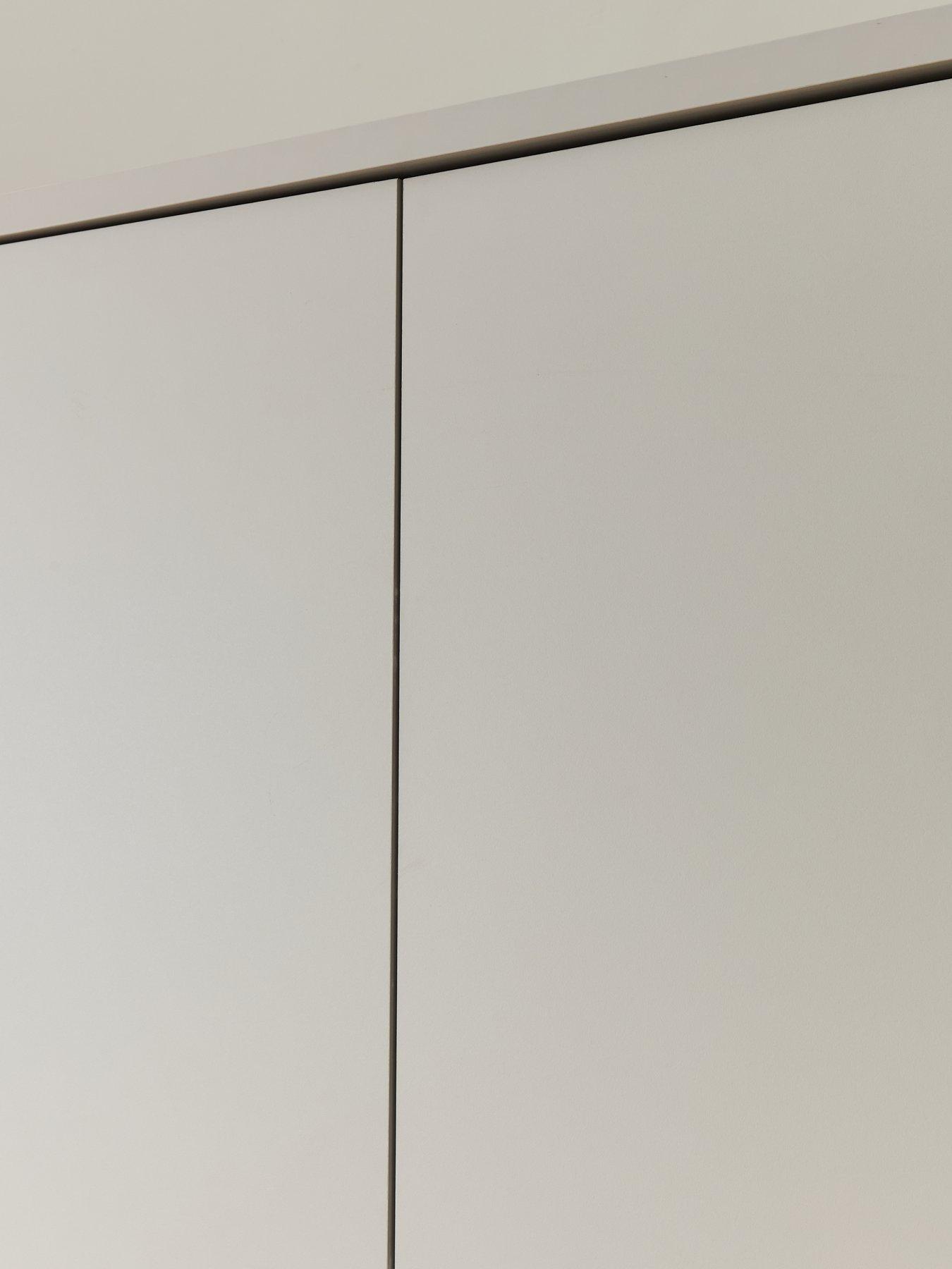 Image 7 of 7 of The Very Collection Murcia 3 Door Wardrobe - Oatmeal