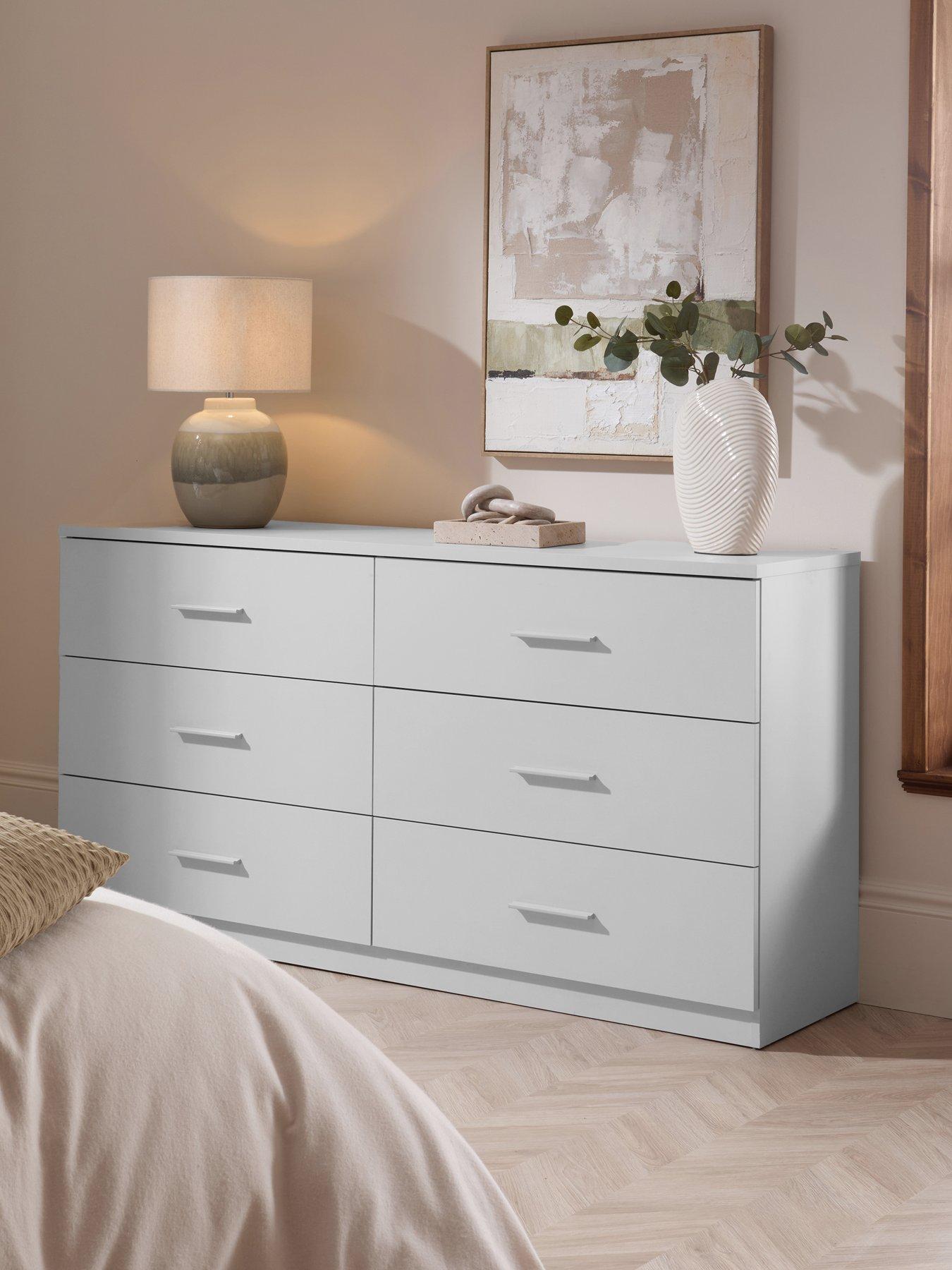 The Very Collection Murcia 6 Drawer Chest - White