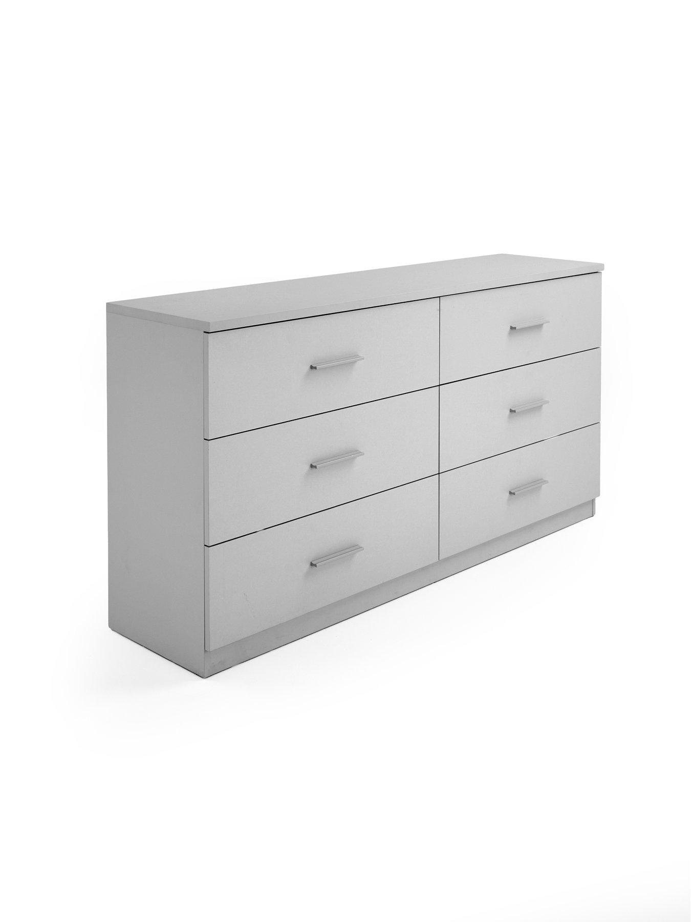 Image 3 of 7 of The Very Collection Murcia 6 Drawer Chest - White