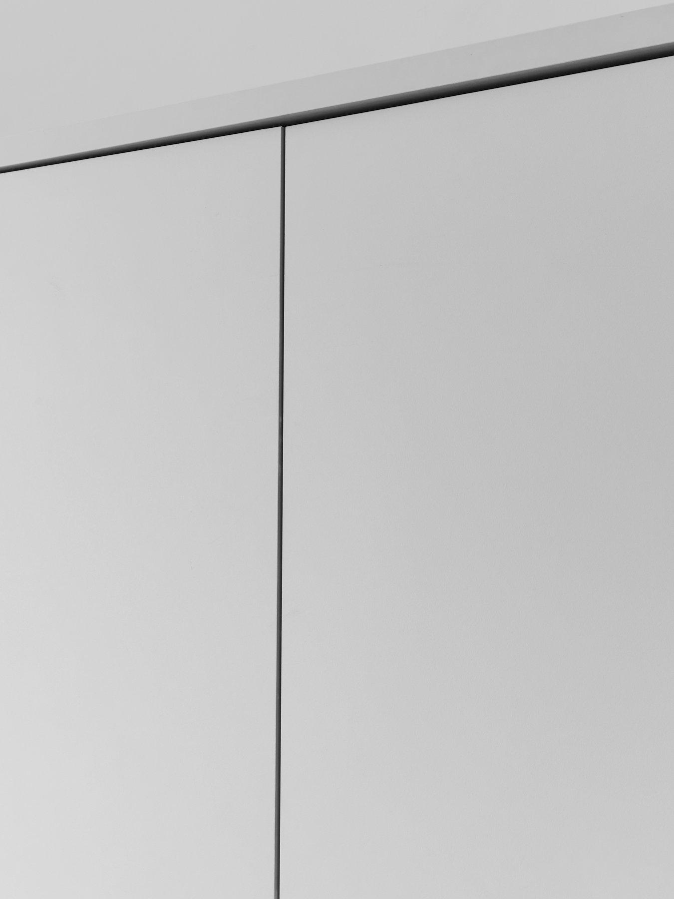 Image 7 of 7 of The Very Collection Murcia 3 Door Wardrobe - White