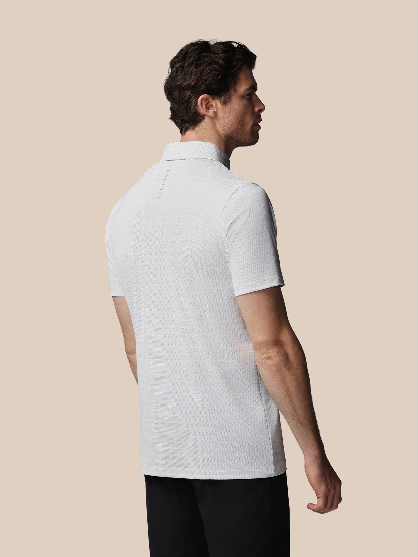 castore-mens-striped-polo--whitestillFront