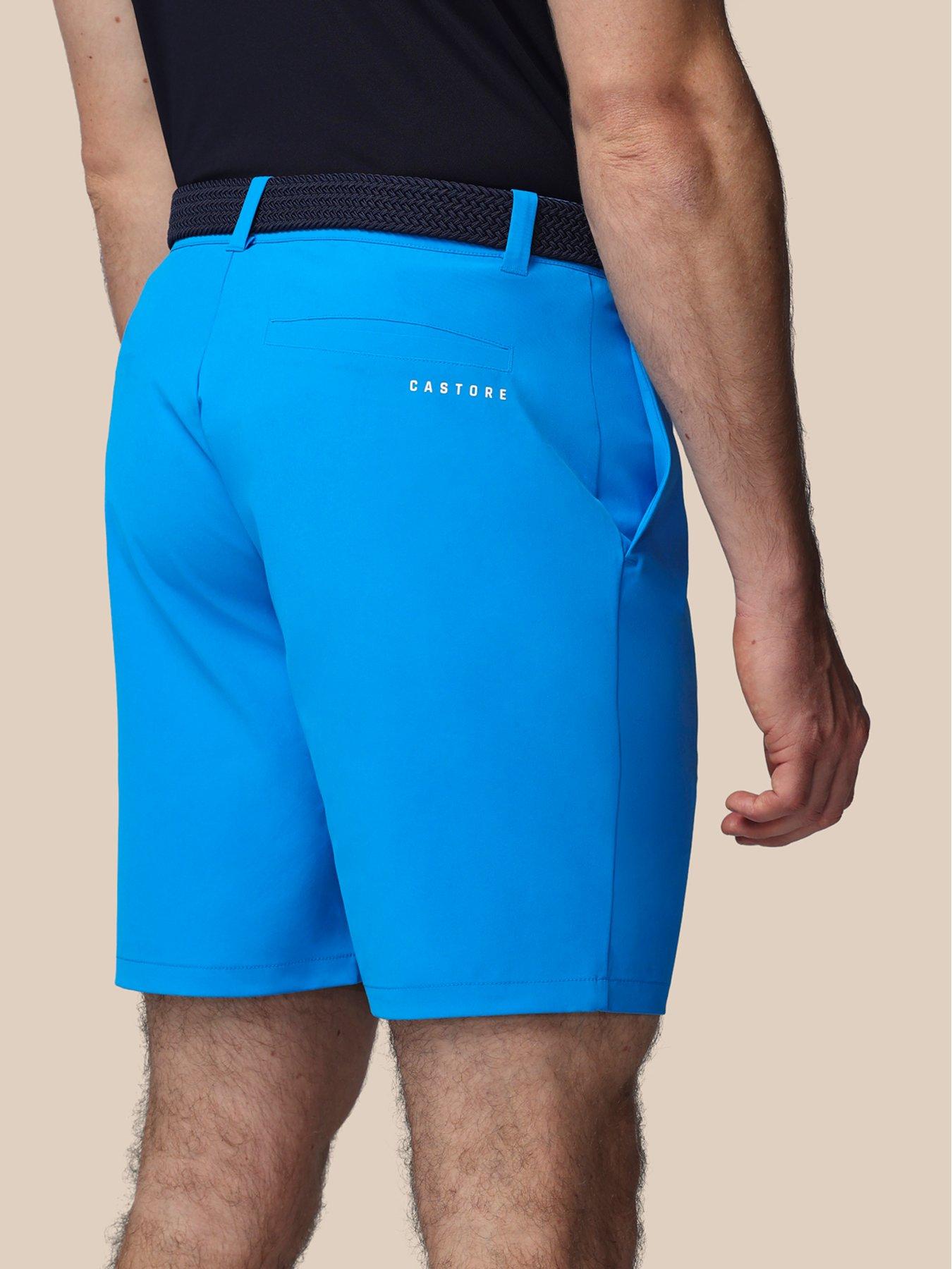 castore-mens-golf-shorts-ibiza-bluestillFront