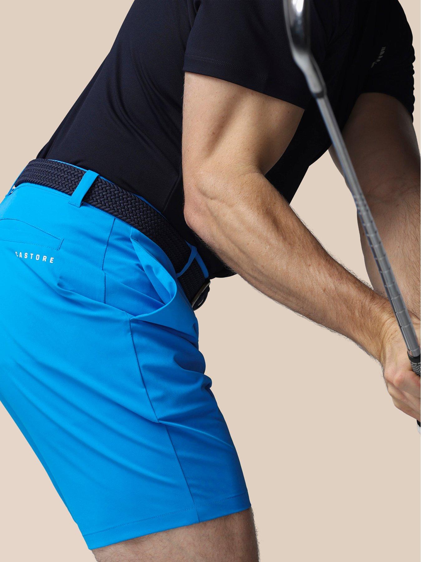castore-mens-golf-shorts-ibiza-blueoutfit