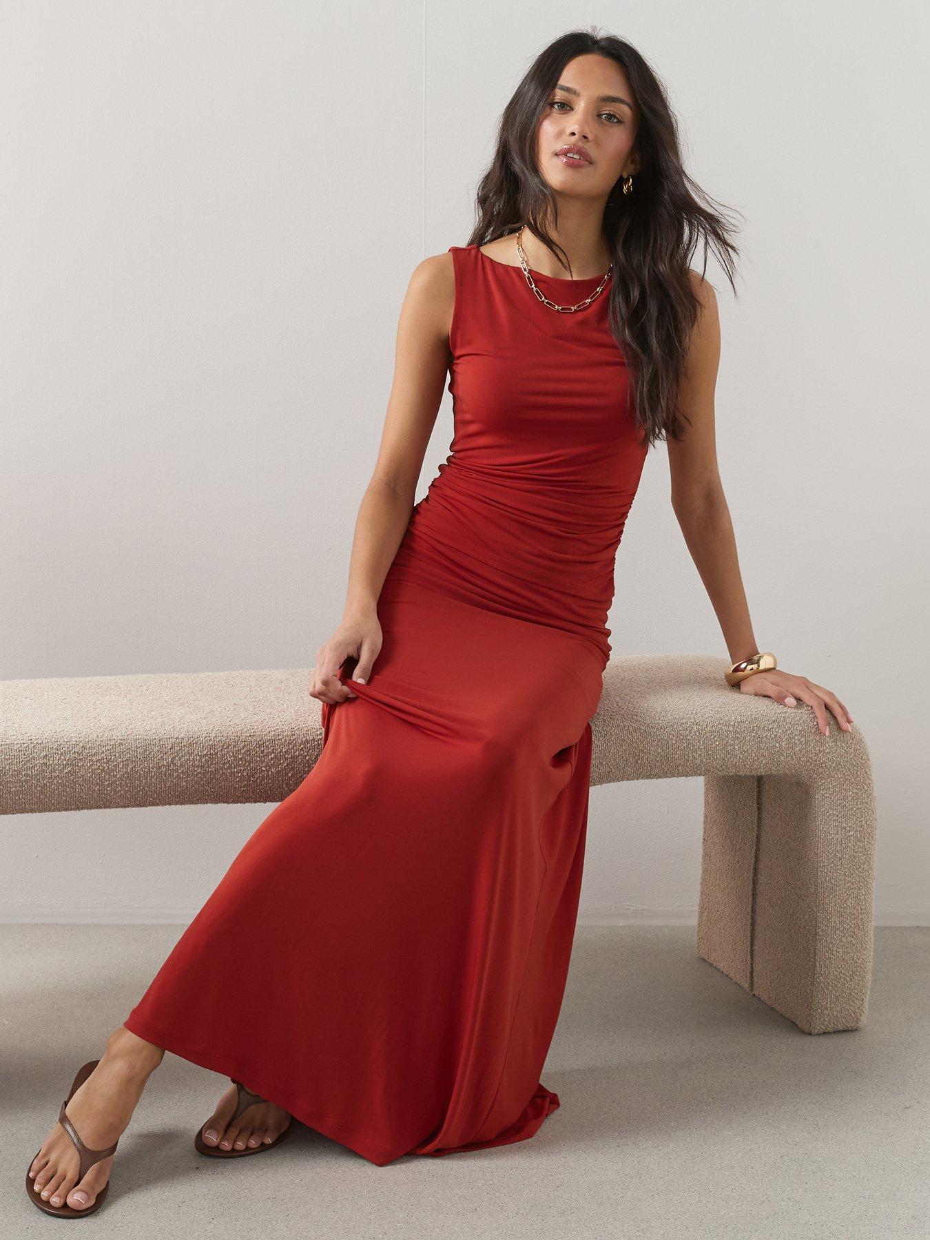 the-very-collection-maxi-skirt-co-ord-redback