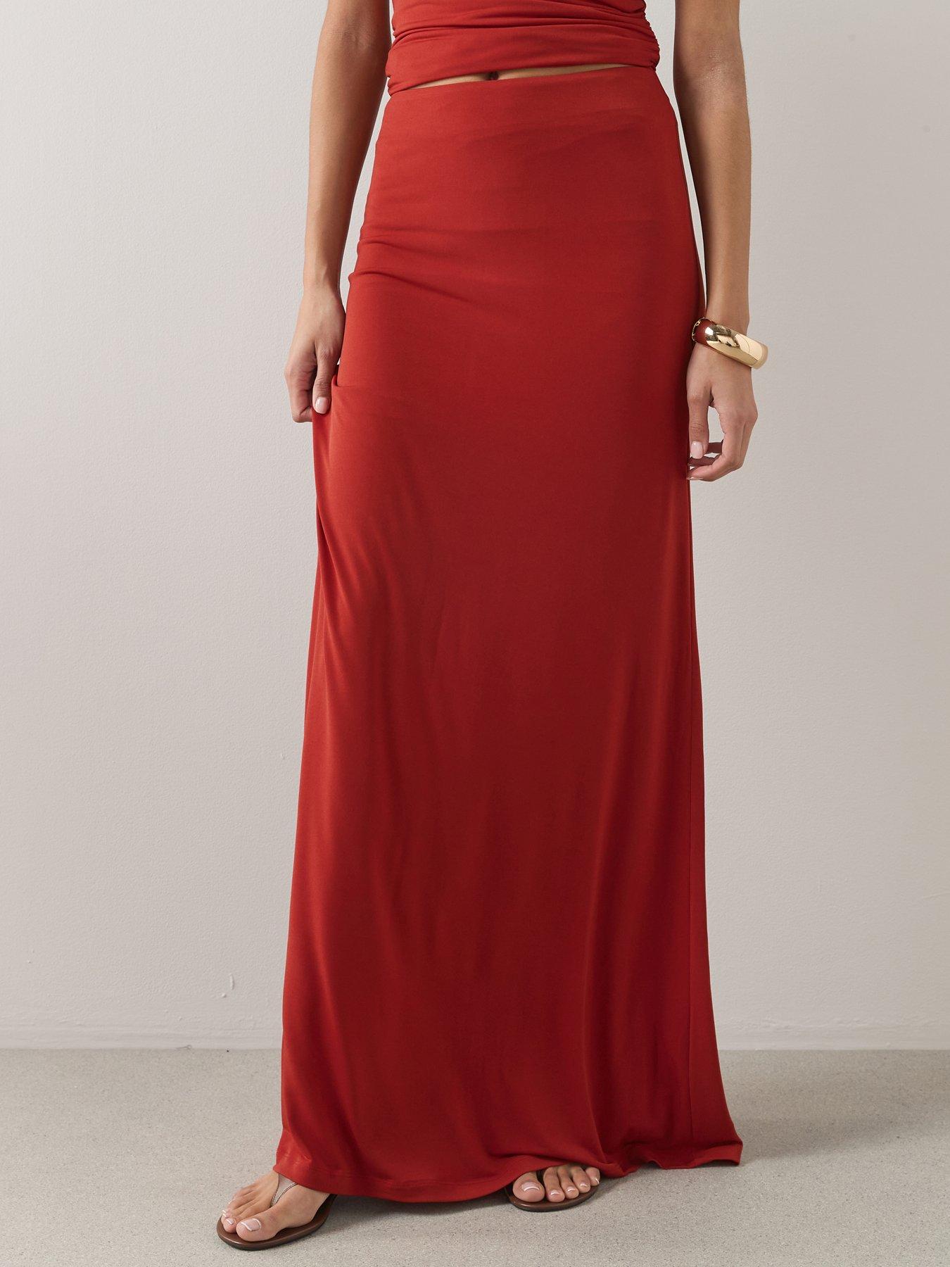 the-very-collection-maxi-skirt-co-ord-redoutfit
