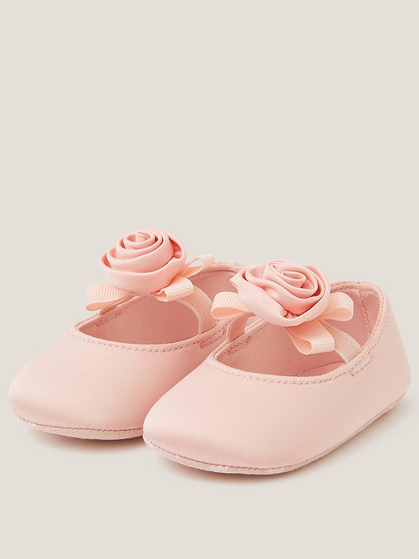 monsoon-baby-girls-rosette-booties-pinkstillFront