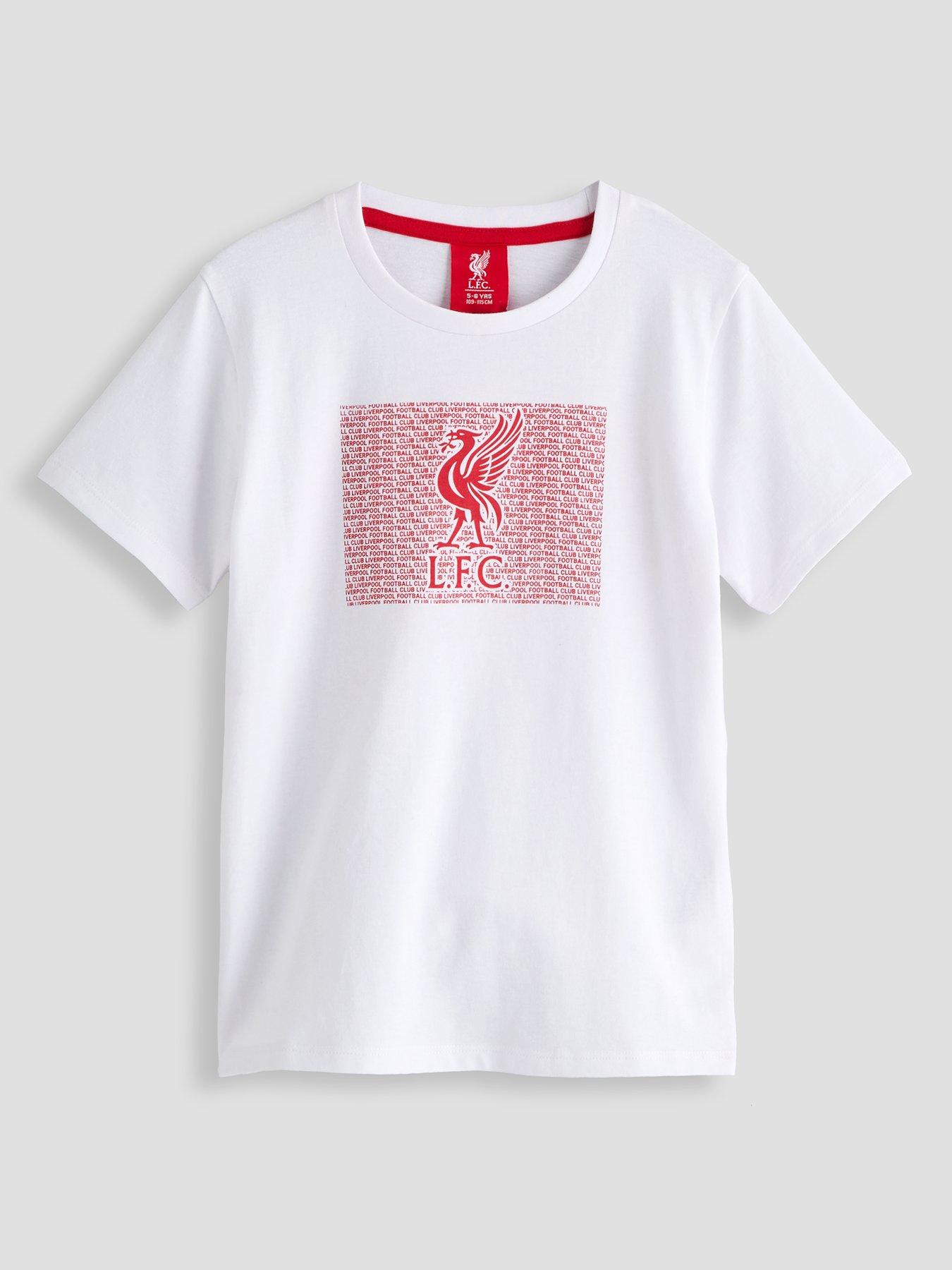 Image 1 of 5 of Liverpool FC Kids Liverbird Tee - White
