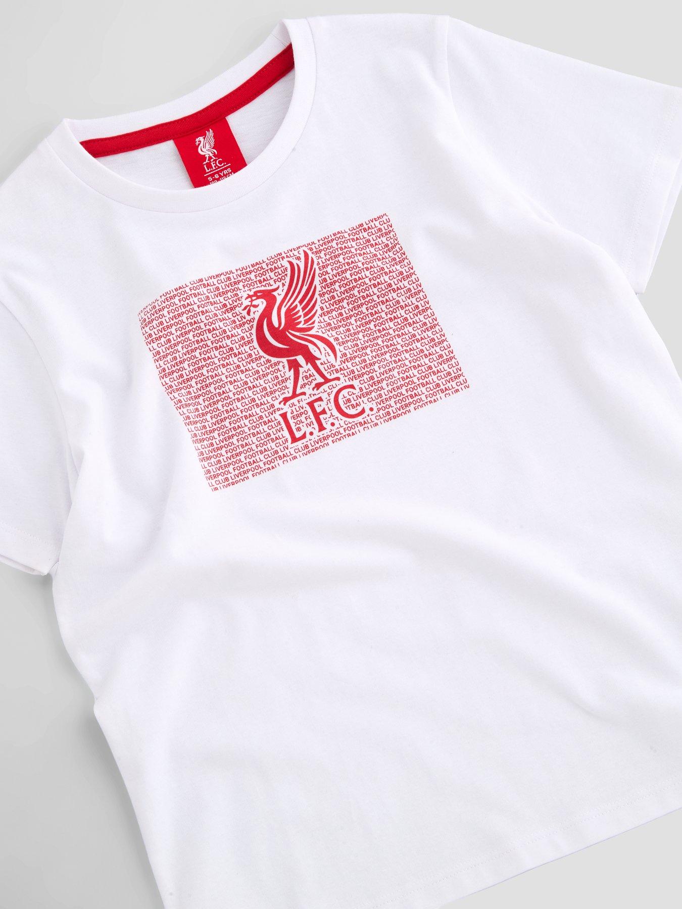 Image 3 of 5 of Liverpool FC Kids Liverbird Tee - White