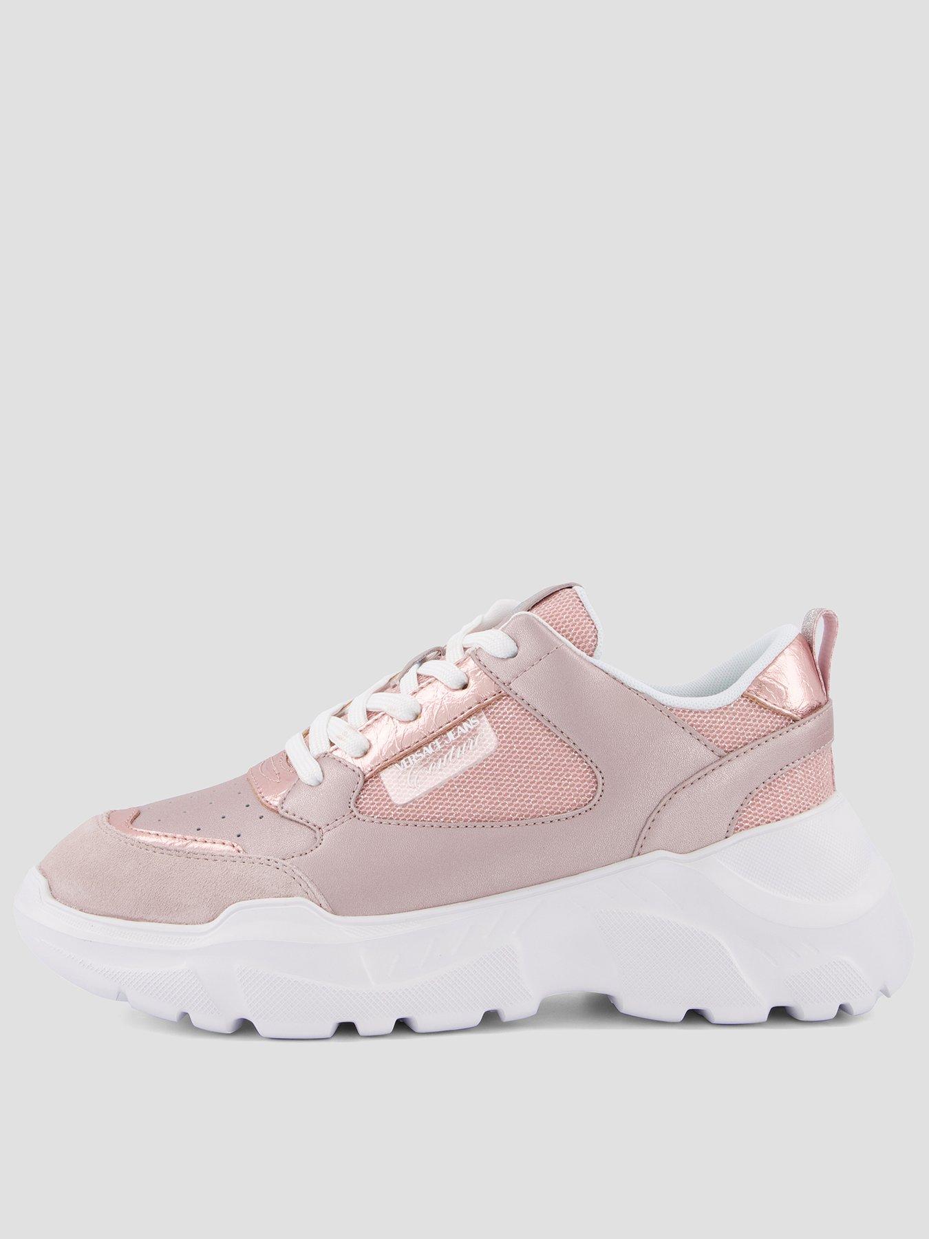 Versace Jeans Couture Glitter Chunky Trainer - Pink